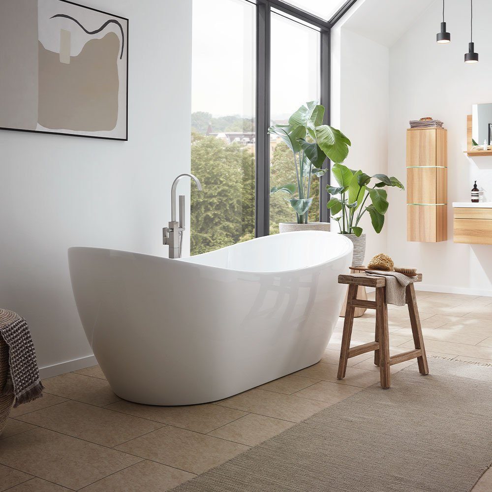 HOME DELUXE Badewanne Freistehende Badewanne OVALO, günstig online kaufen