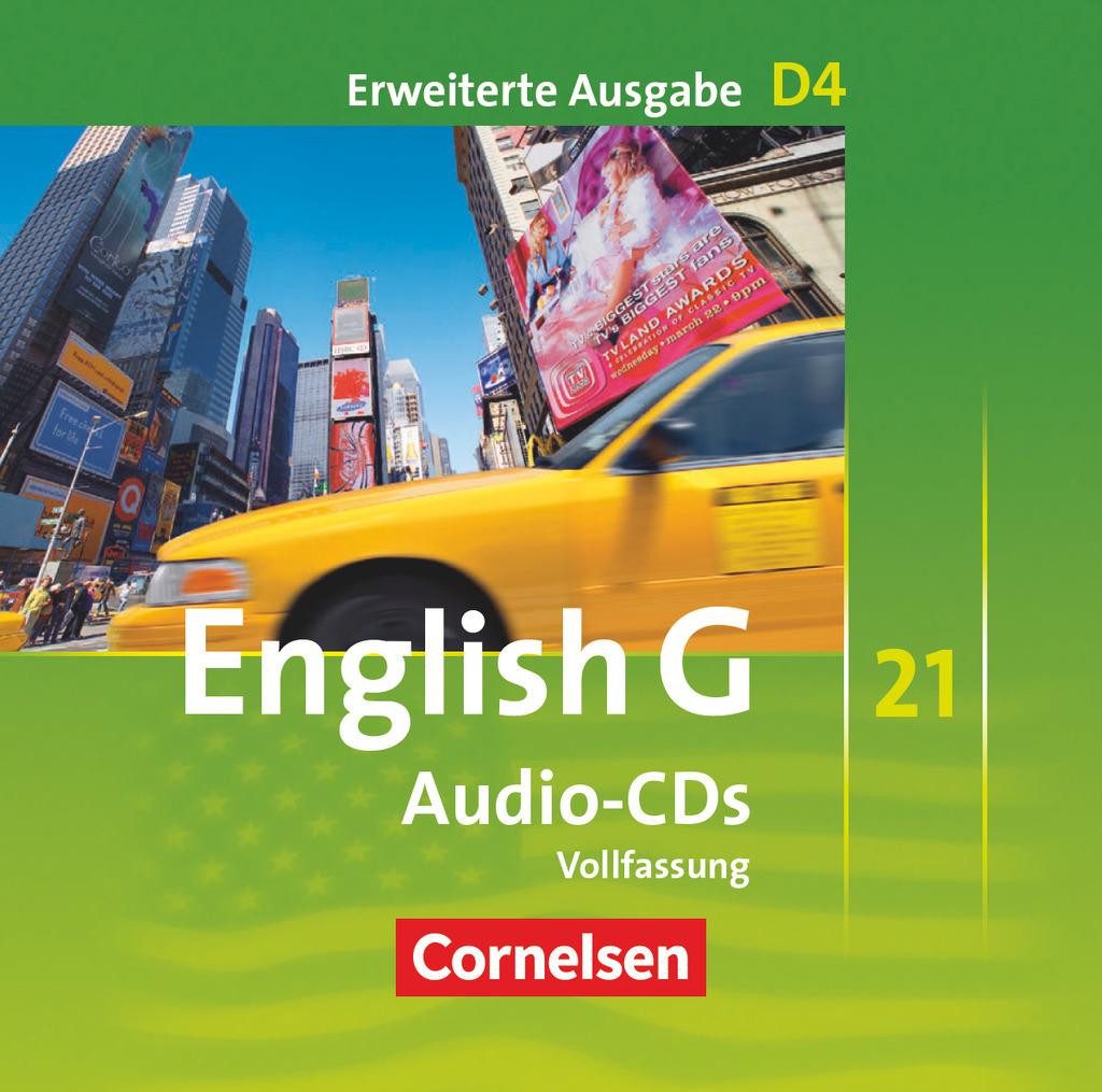 Hörspiel-CD English G 21 - Erweiterte Ausgabe D - Band 4: 8. Schuljahr