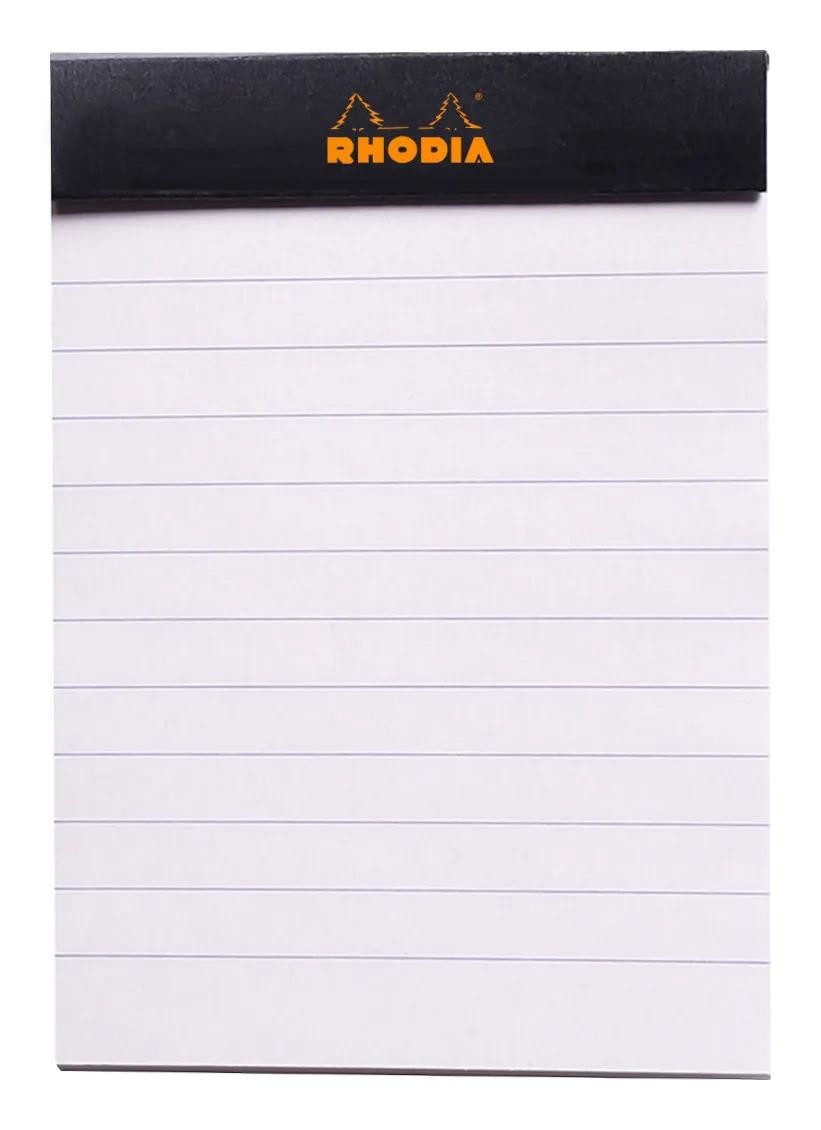 Thumbnail - EXACOMPTA Notizheft 10x Gehefteter Notizblock No.11 A7 80 Bl liniert 80g Schwarz 116009C, Rhodia, Blöcke, Hefte und Noti...