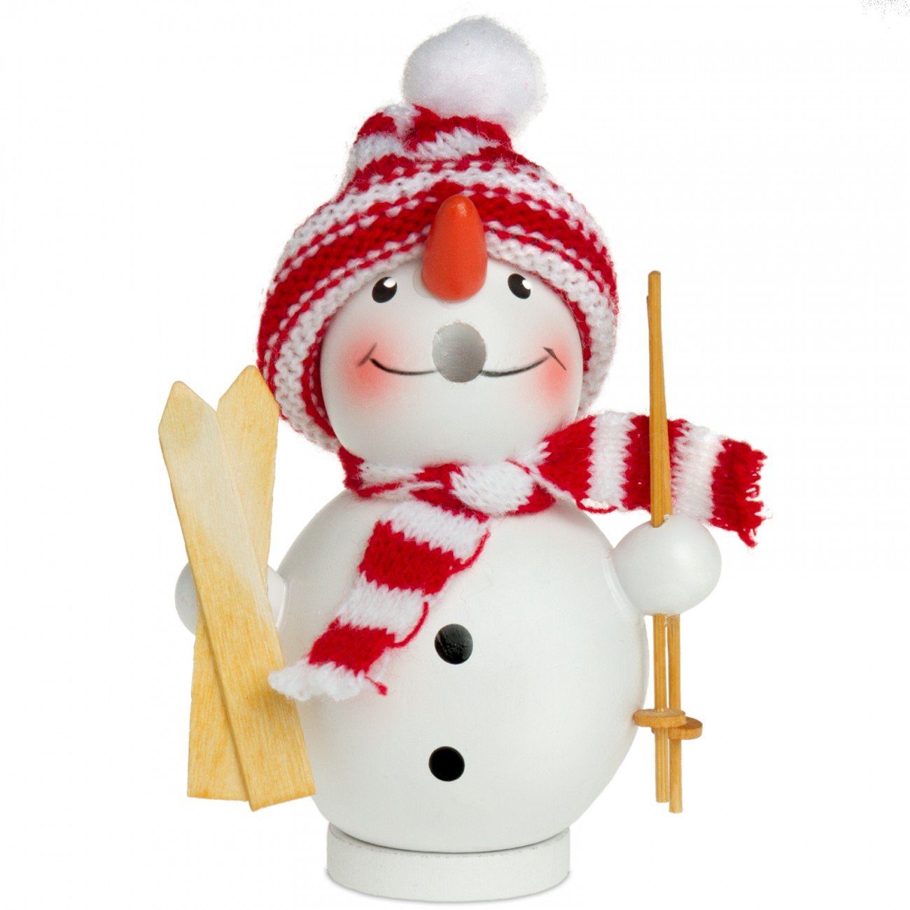 SIKORA Weihnachtsfigur RM-D Dicke Räuchermännchen aus Holz günstig online kaufen