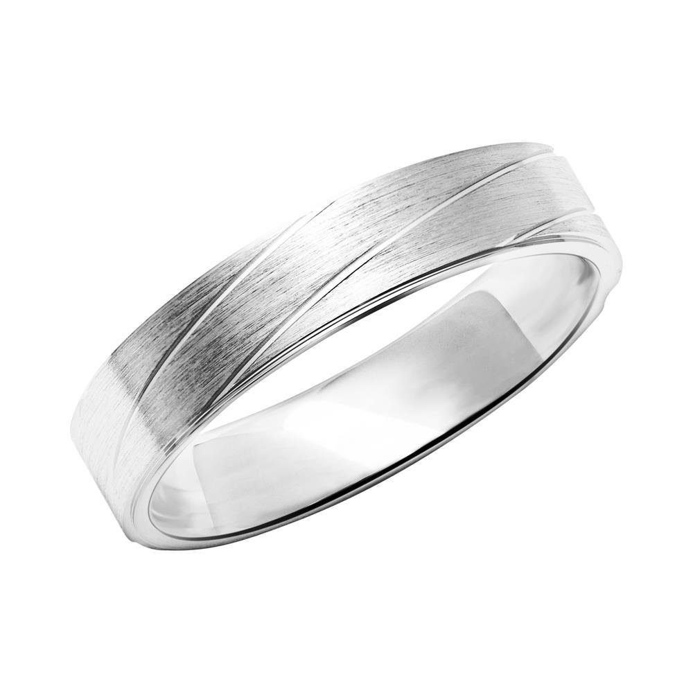 Unique Silberring Ring für Herren von Unique, 925er Silber, teilmattiert (G günstig online kaufen
