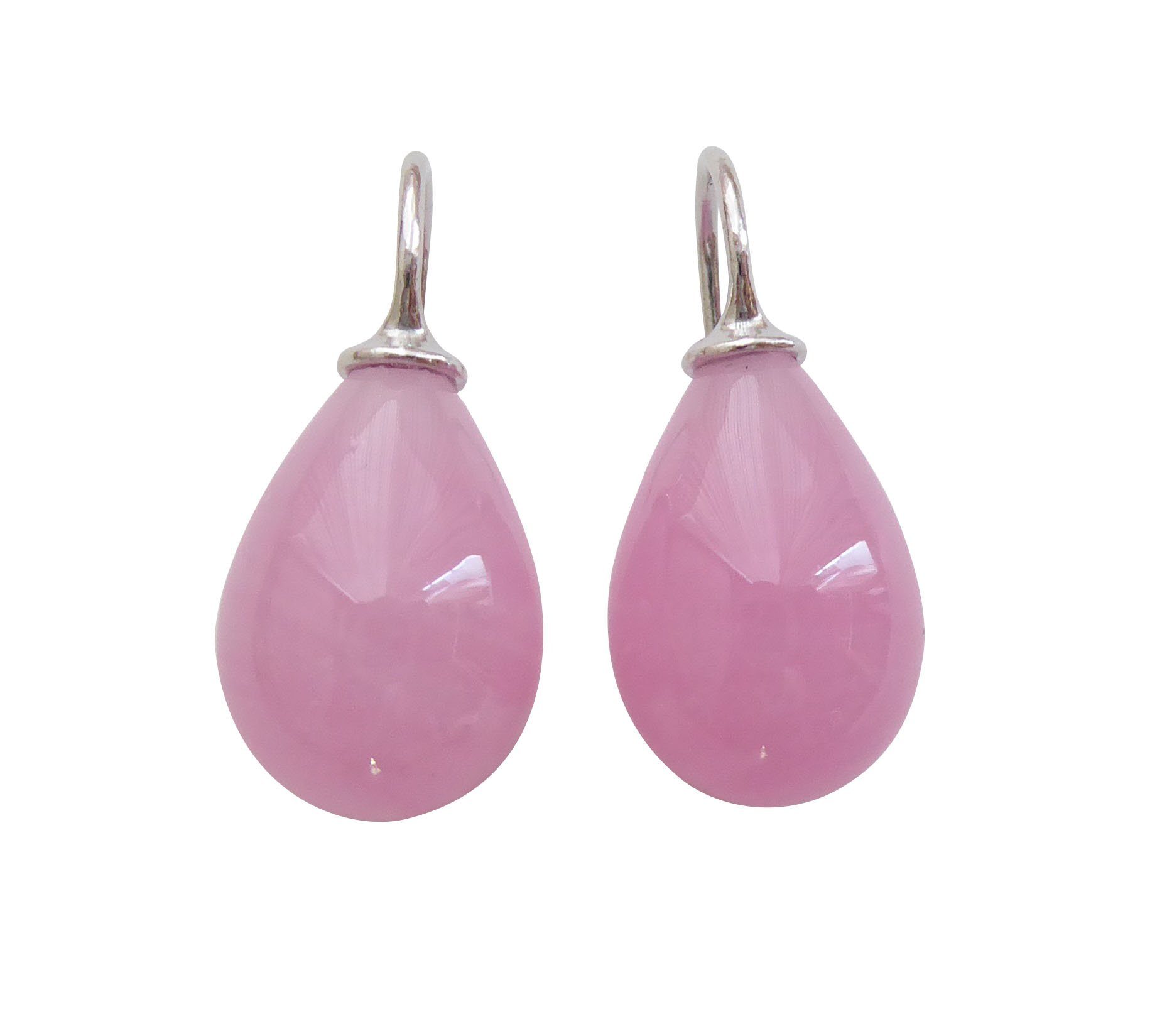 Paar Ohrhänger Lea altrosa Sterlingsilber schönes Geschenk
