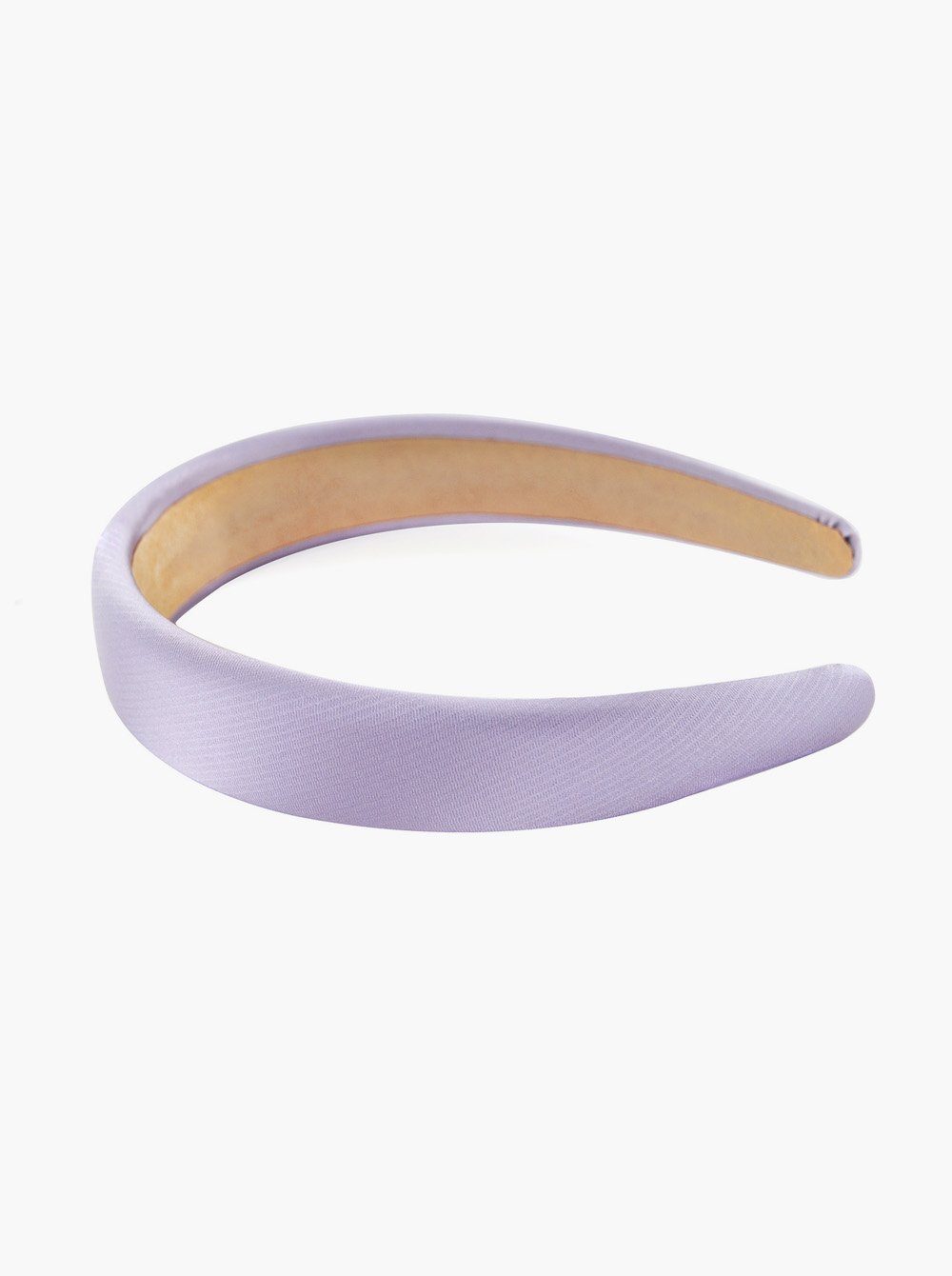 axy Haarreif Breiter Haarreif mit Stoff gepolstertes Metallicfarbe, Vintage Damen Haareifen in Metallic-Optik Haarband