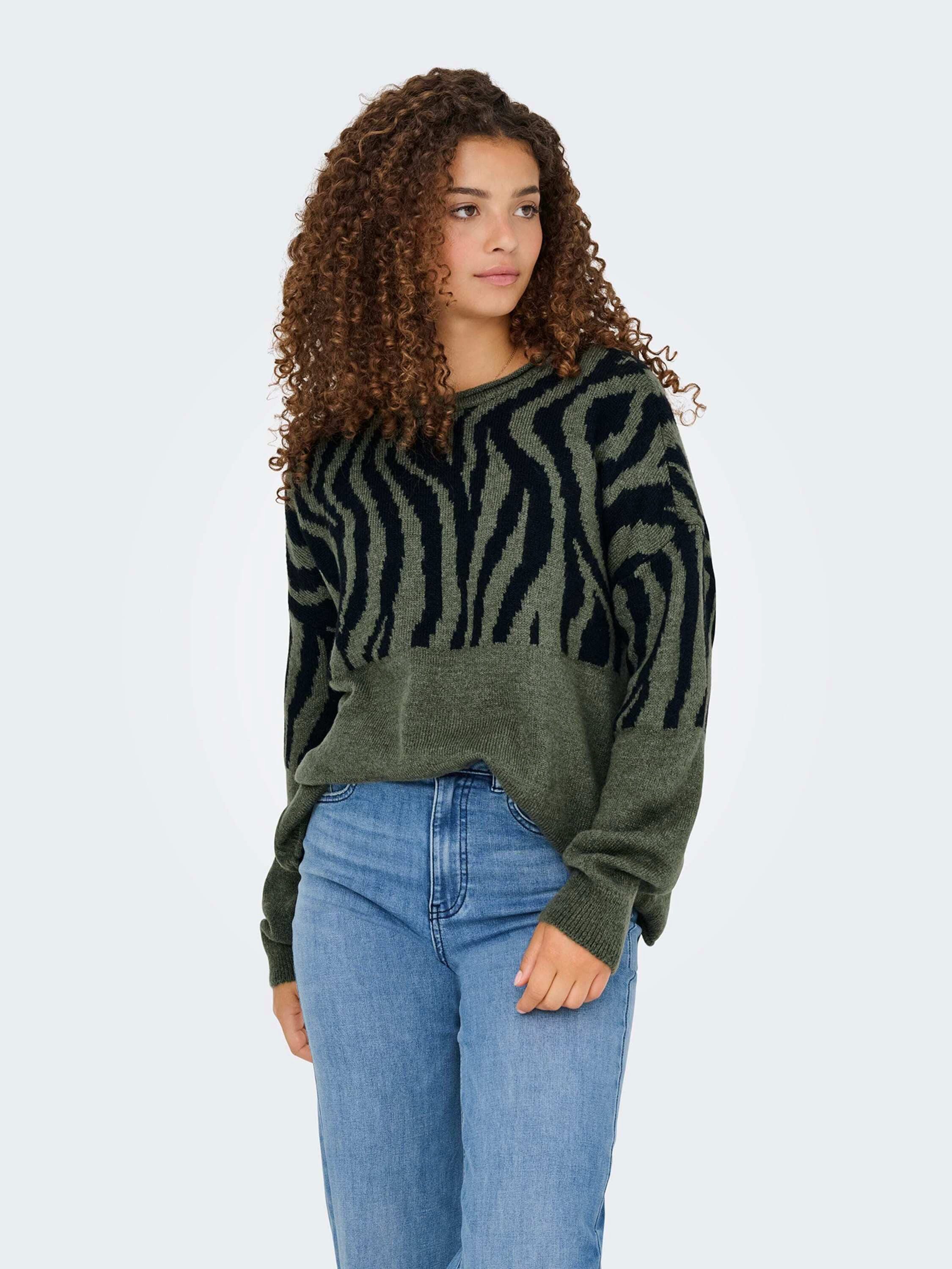 ONLY Rundhalspullover ONLJade (1-tlg) Plain/ohne Details