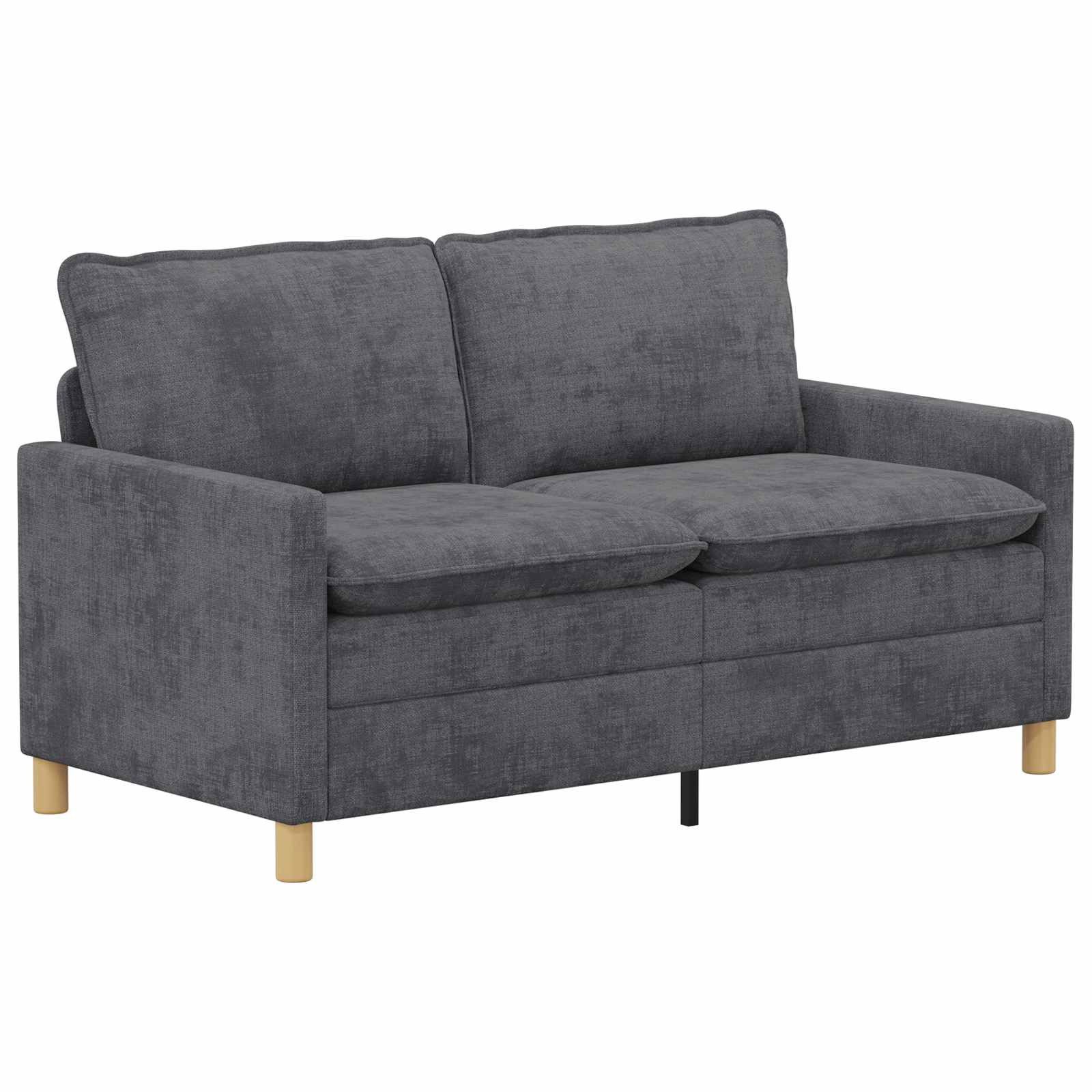vidaXL Sofa Sofa Dunkelgrau 156 x 81 x 87,5 cm Polyester, 1 Teile