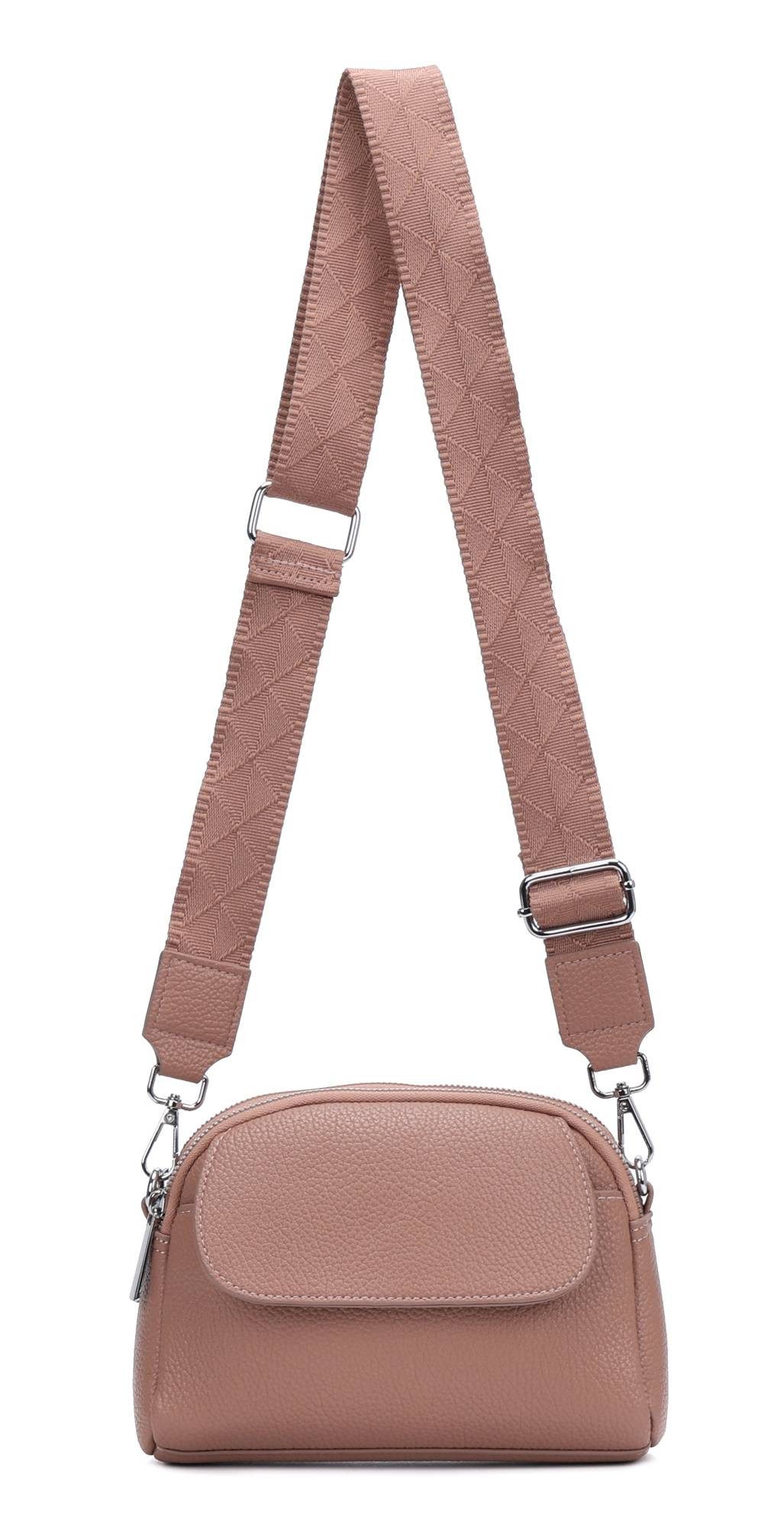 ITALYSHOP24 Schultertasche Damen Tasche Bodybag Umhängetasche günstig online kaufen