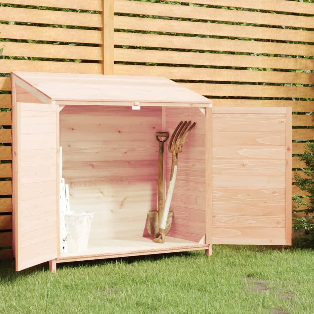 vidaXL Garten-Geräteschrank 102 x 52 x 112 cm Geräteschuppen 102x52x112 cm Massivholz Tanne Garten