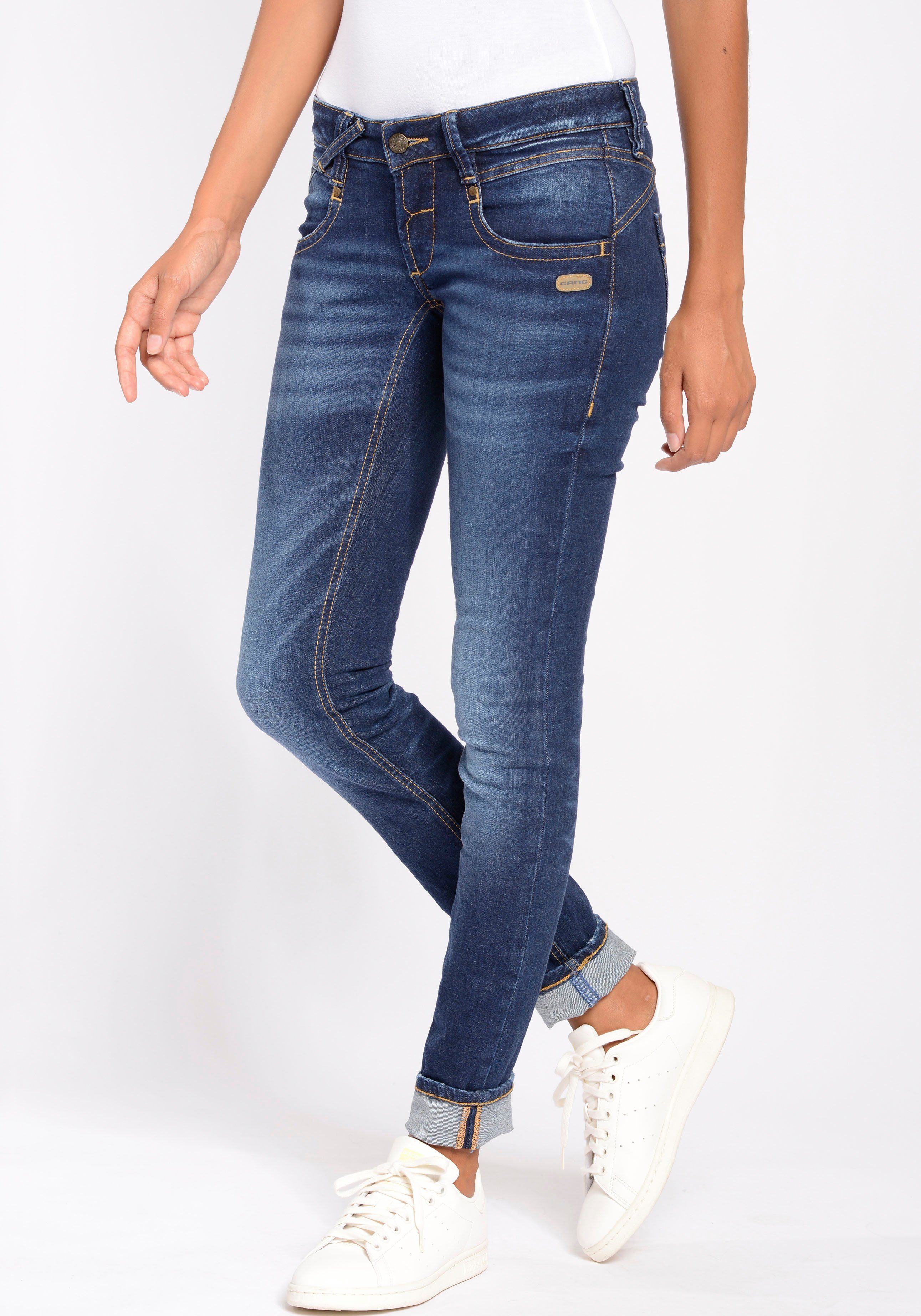 Leibhöhe mit 94NENA Skinny-fit-Jeans niedriger GANG