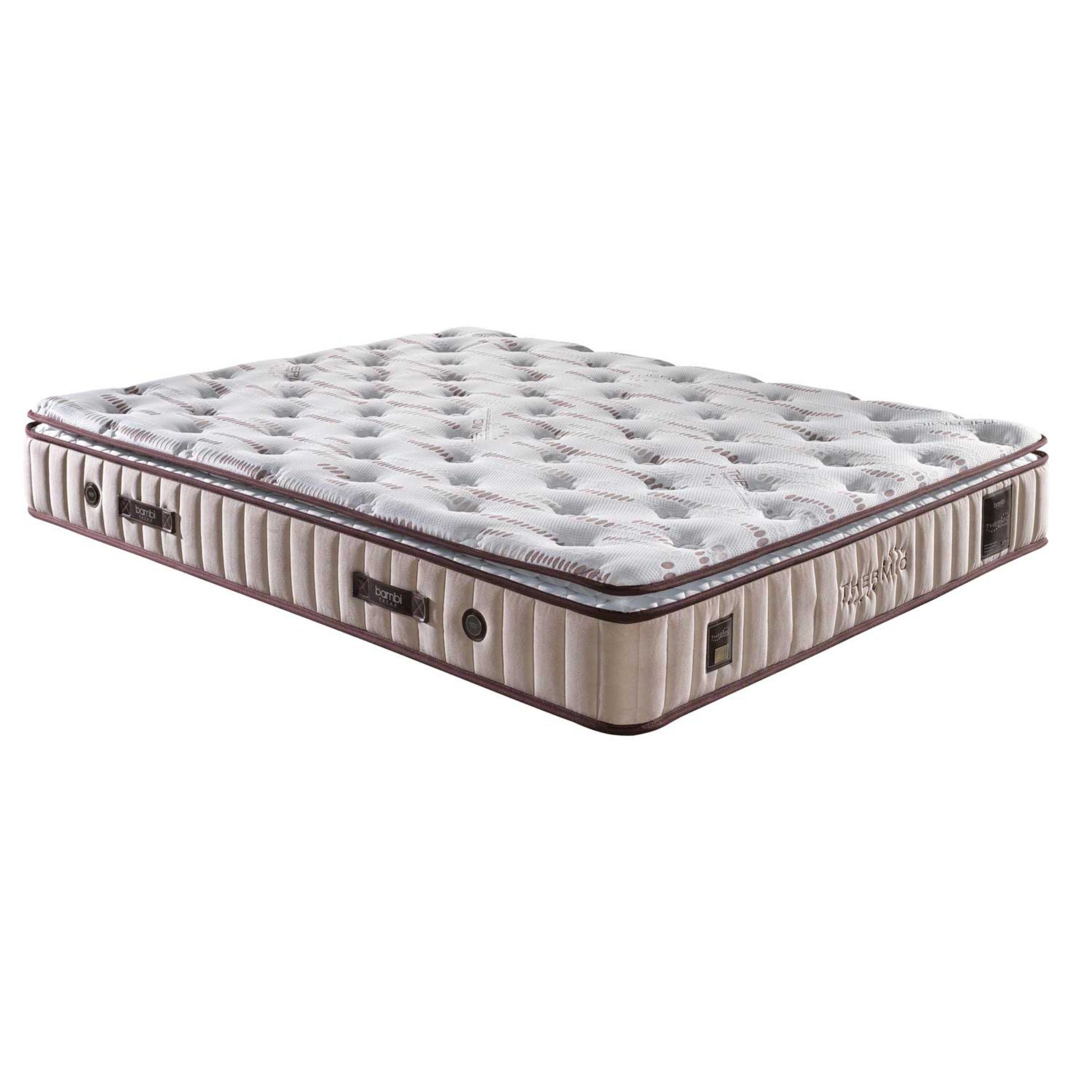 Taschenfederkernmatratze 8 Schichten mit Topper Matratze 90x200 - 180x200 Thermic Prime, Bambi, 30 cm hoch – Bild 4 von 5