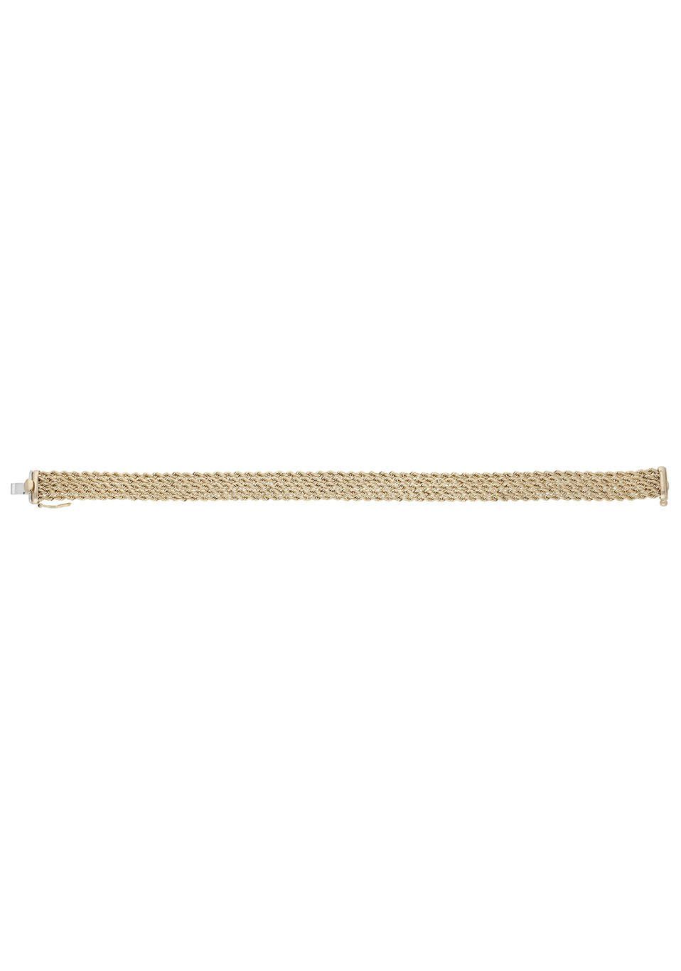 Firetti Armkette Schmuck Geschenk Gold 585 Armschmuck Armband Goldarmband Kordel