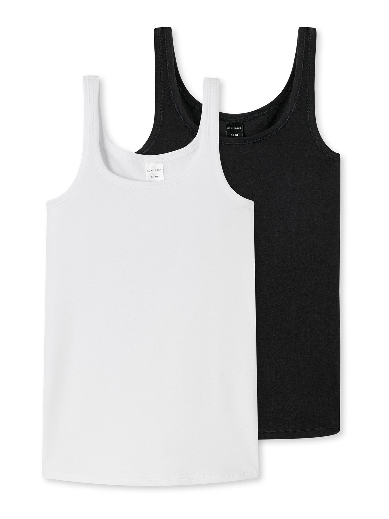 Schiesser Tanktop Basic Kids (2-tlg) 0