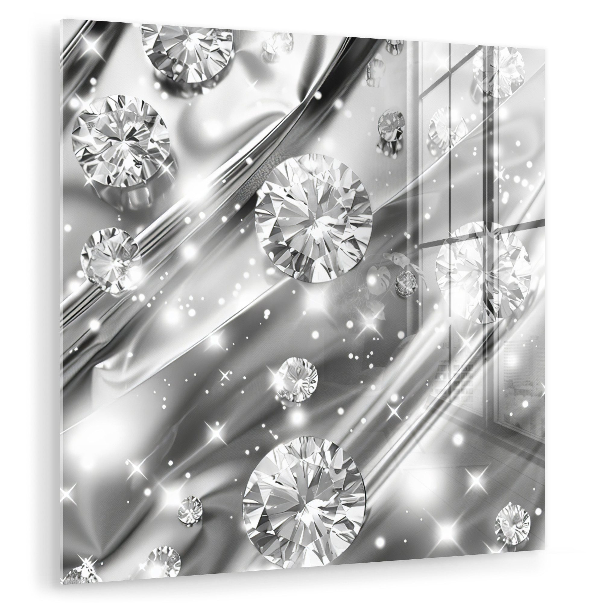 MuchoWow Acrylglasbild Abstrakt - Diamant - günstig online kaufen