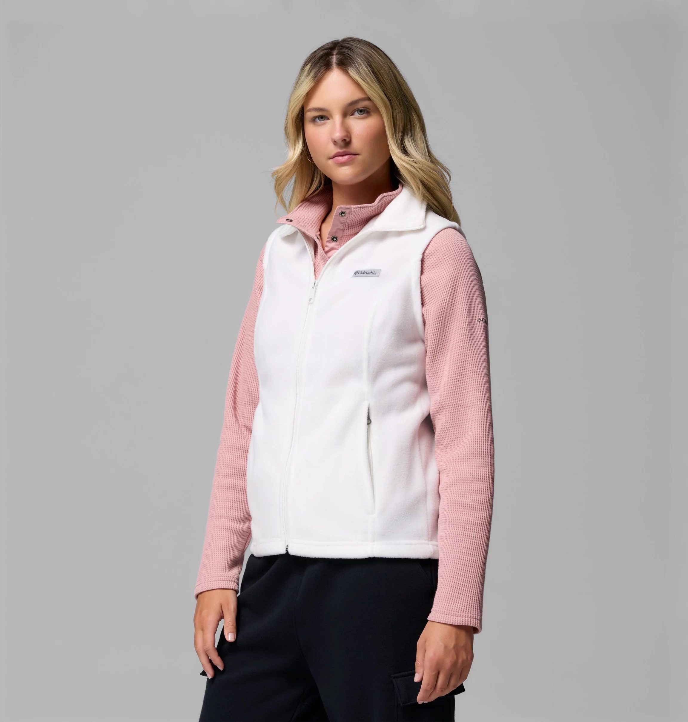 Columbia Fleeceweste Benton Springs Vest aus Fleece, atmungsaktiv, schnell trocknend, für den Übergang