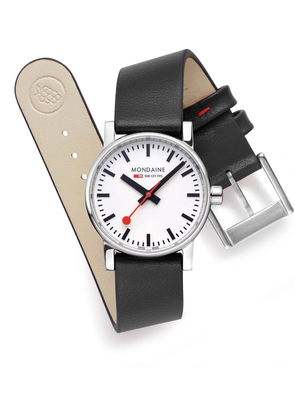 MONDAINE Quarzuhr Mondaine MSE.30110.LBV Damenuhr Evo2 30mm 3ATM Mondaine MSE.30110.LBV Damenuhr Evo2 30mm 3ATM
