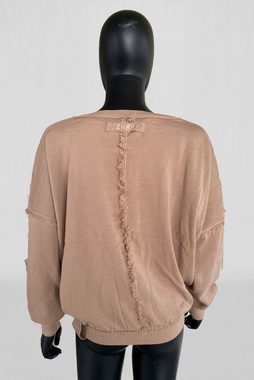 Zhrill Sweatshirt Pullover TATUM Beige (0-tlg)
