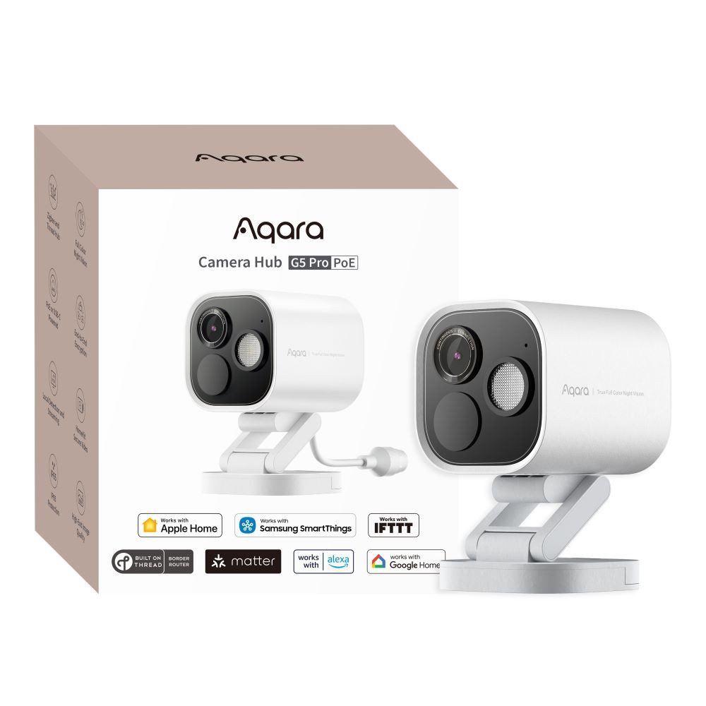 Überwachungskamera G5 Pro, 2.6K 4MP Sicherheitskamera (WiFi/ POE) für Smart Home Lösung