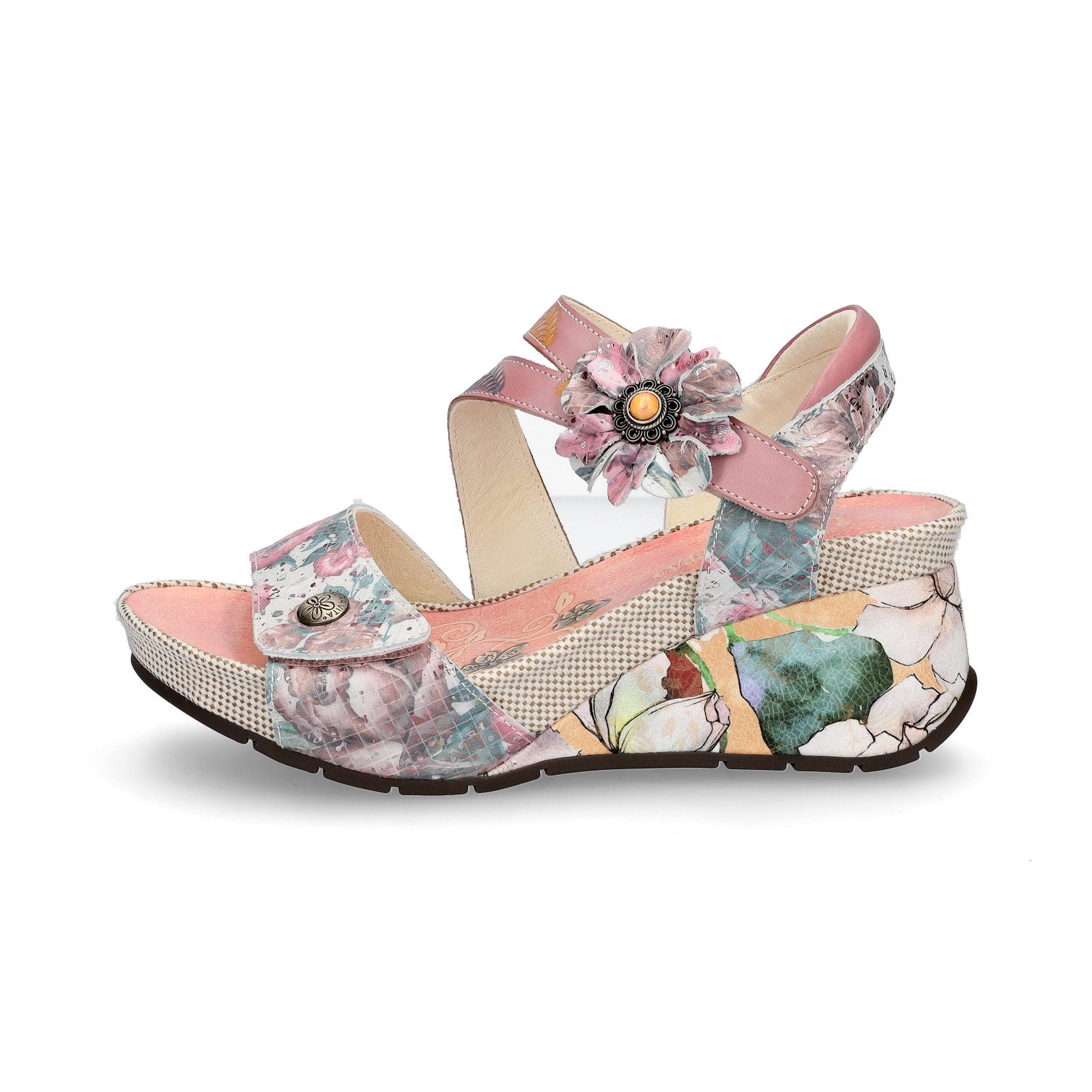 LAURA VITA Laura Vita Damen Sandalette rosa Sandale günstig online kaufen