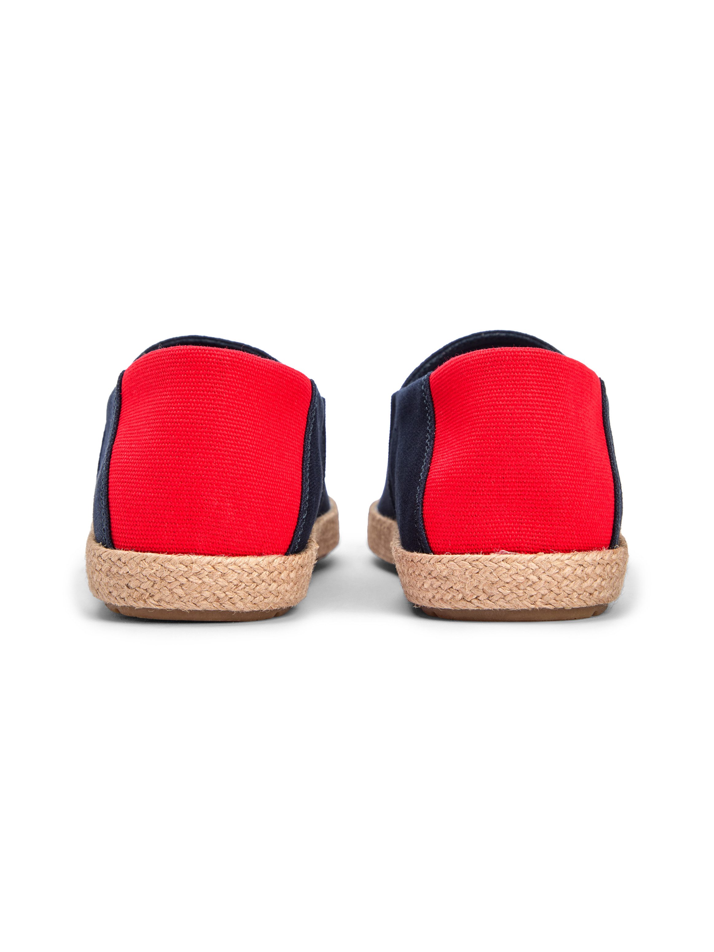 Tommy Hilfiger CORE HILFIGER ESPADRILLE TEXTILE Espadrille Slipper, Schlupfschuh, Flats mit typischem Jutebezug
