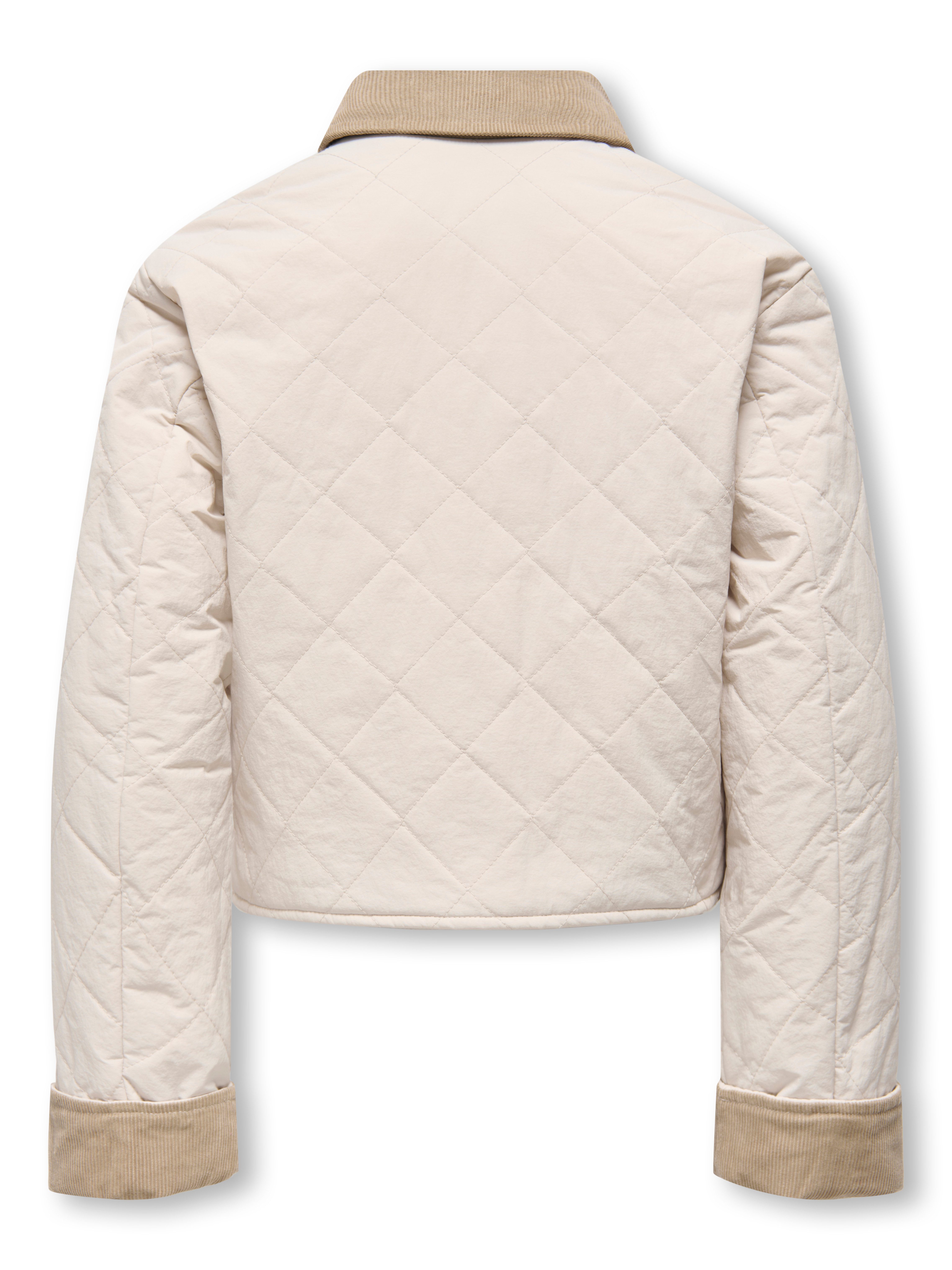 KIDS ONLY Steppjacke KOGROSALINA QUILTED MIX JACKET VD OTW mit kontrastfarbigen Besetzen – Bild 3 von 4