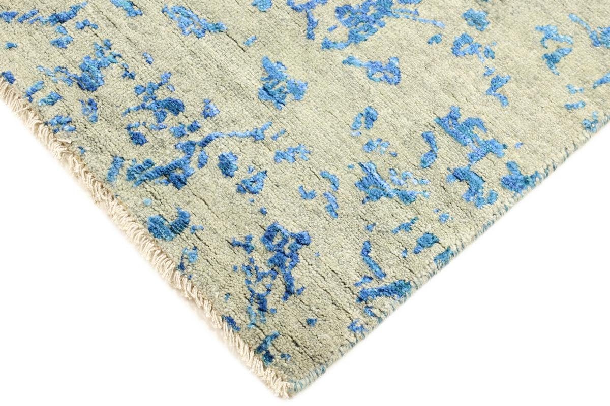 Orientteppich Sindhi Orientteppich Trading, rechteckig, Handgeknüpfter Nain 12 / Höhe: Designteppich, Moderner 172x242 mm