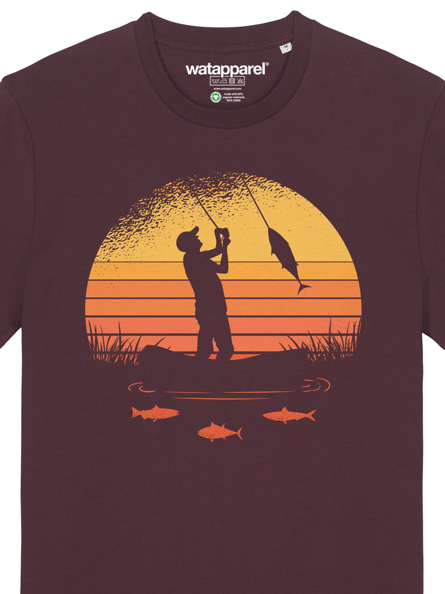 wat? Apparel T-Shirt Angler