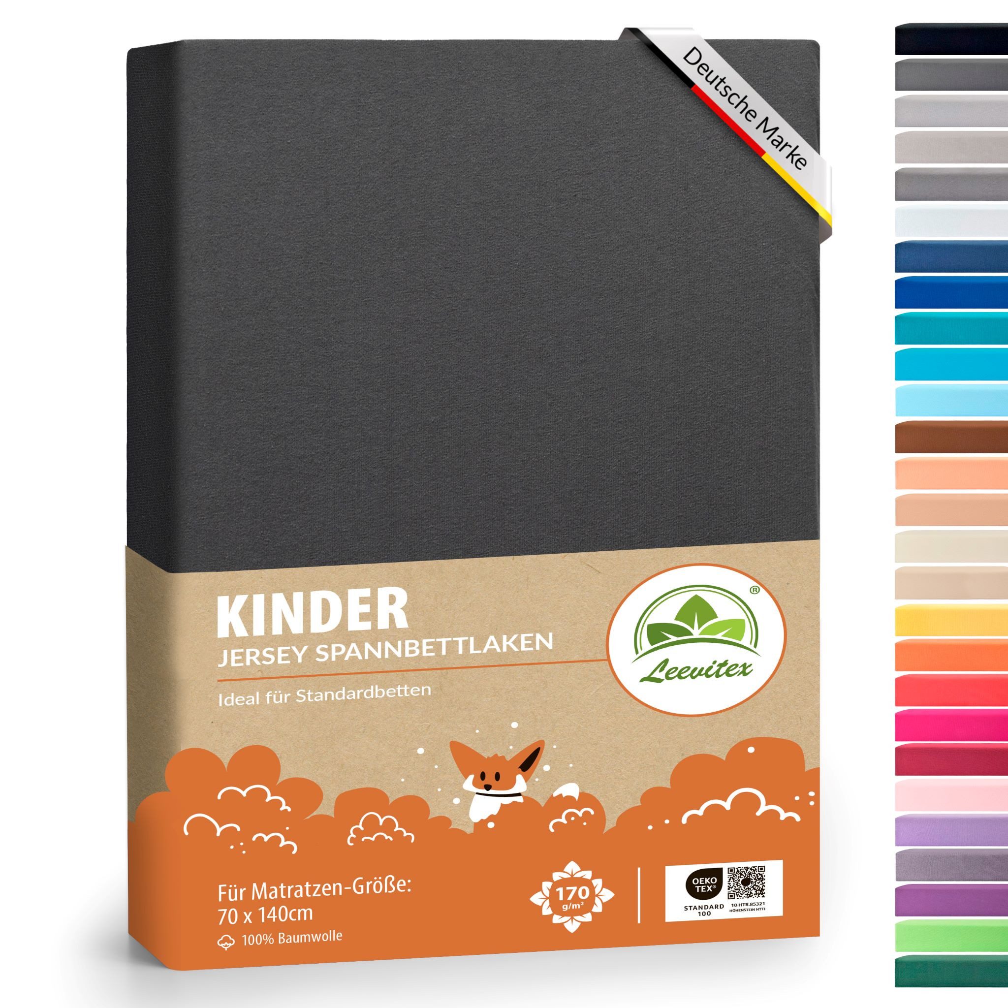 leevitex® Spannbettlaken Spannbettlaken Kinder Spannbettlaken Premium günstig online kaufen