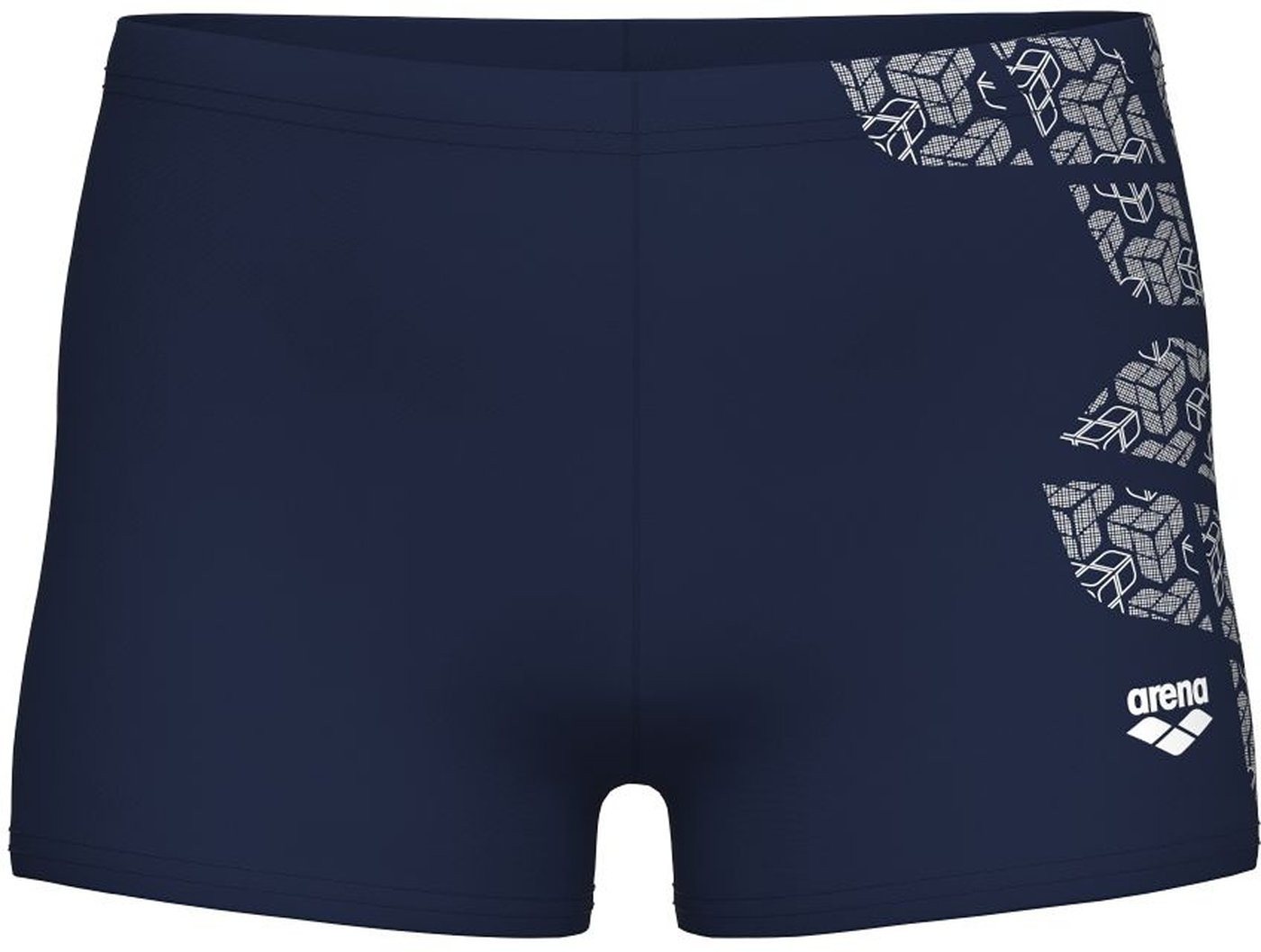 Arena Badehose B ARENA KIKKO SWIM SHORT BARELY VOLT/REFLECTIVE SILV