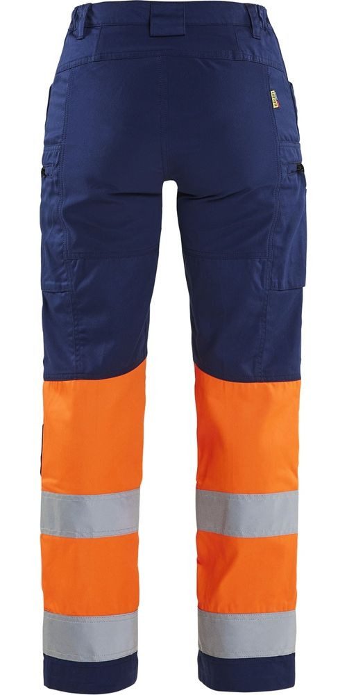 Blåkläder Arbeitshose Damen High Vis Arbeitshose Mit Stretch