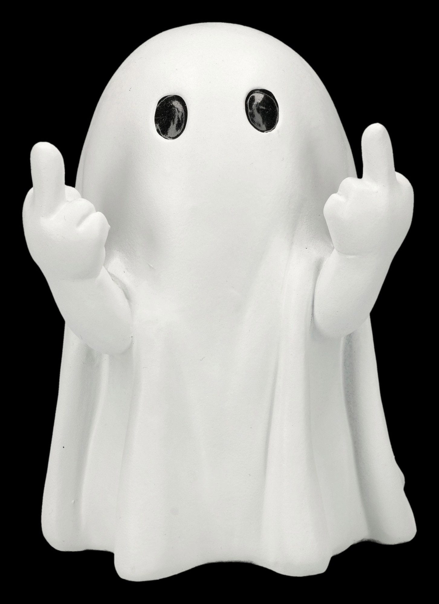Figuren Shop GmbH Dekofigur Geister Figur – Lustige Geist Statue mit Phantom Flip 12 cm Deko