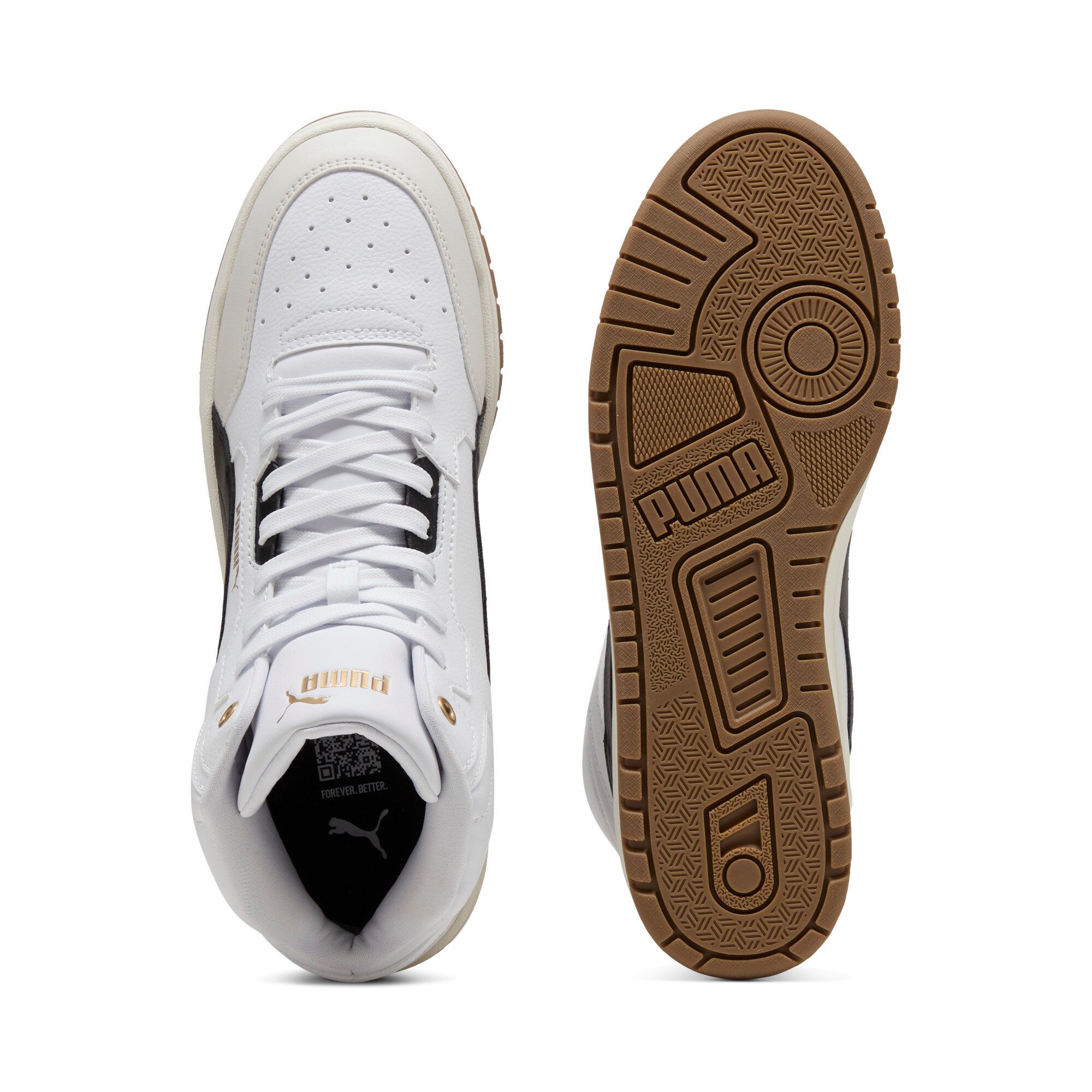 PUMA SHUFFLE DOWNTOWN MID Sneaker knöchelhoch, mit Schnürung, mit profiliertem Laufsohlenprofil