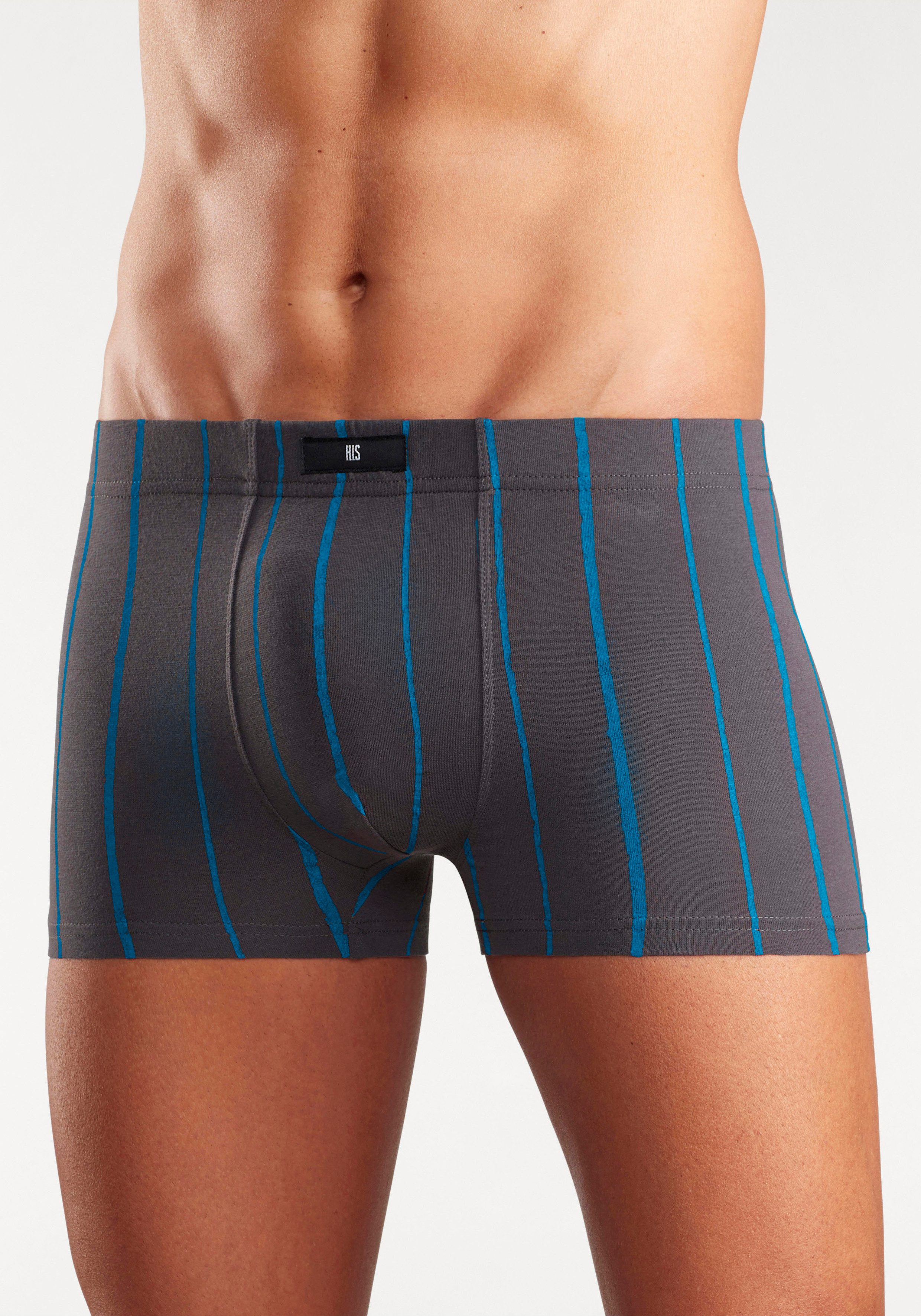 H.I.S Boxer Boxershorts für Herren (Packung, 5-St) aus Baumwoll-Stretch – Bild 4 von 5