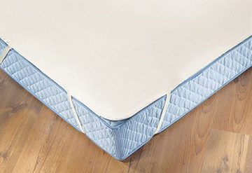 Matratzenauflage Molton, Allergiker geeignet (Hausstauballergiker) Dormisette Protect & Care, Auflage, 70x140, 90x200 cm und weiteren Größen, saugfähig