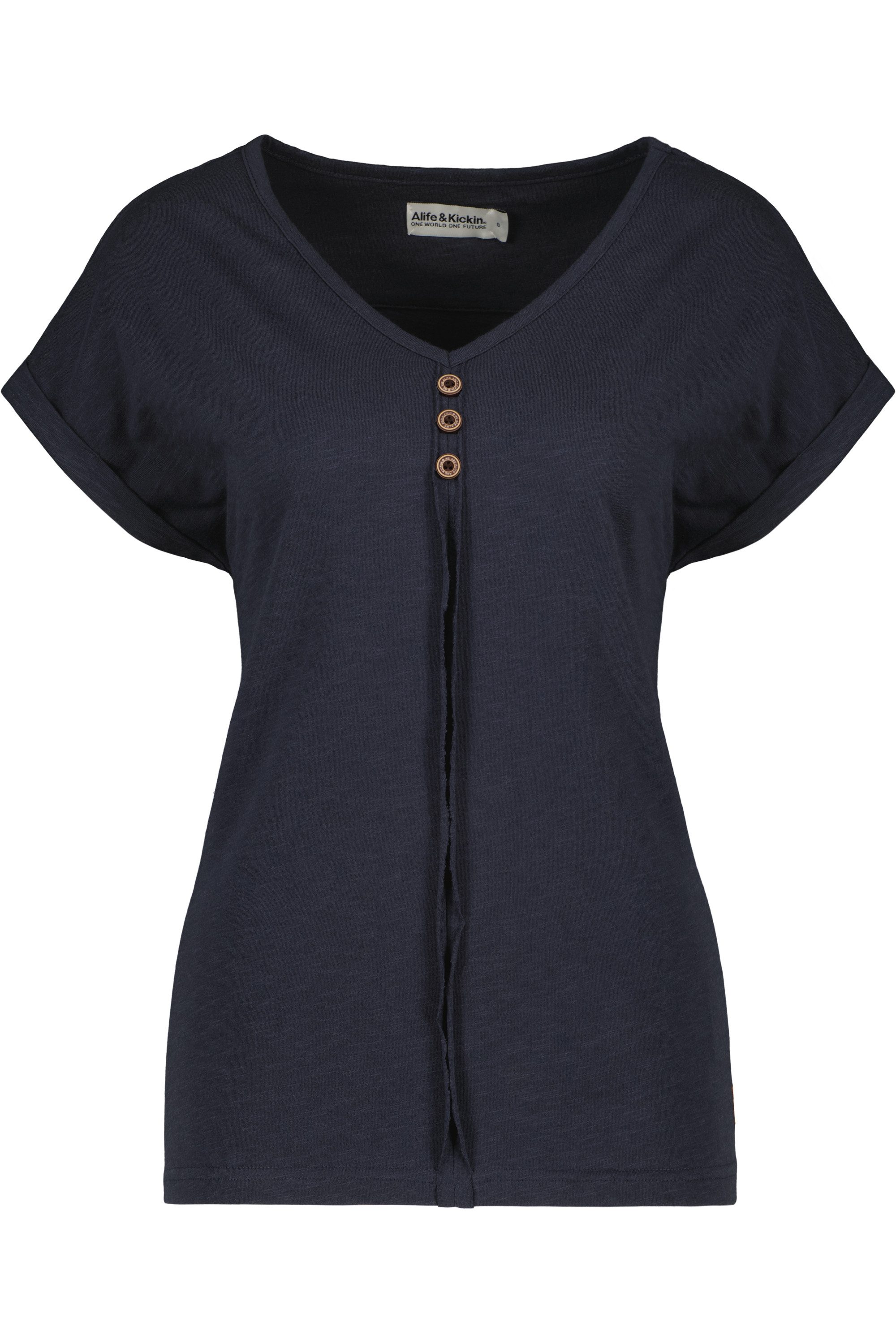 Alife & Kickin Rundhalsshirt Damen AnaisAK A