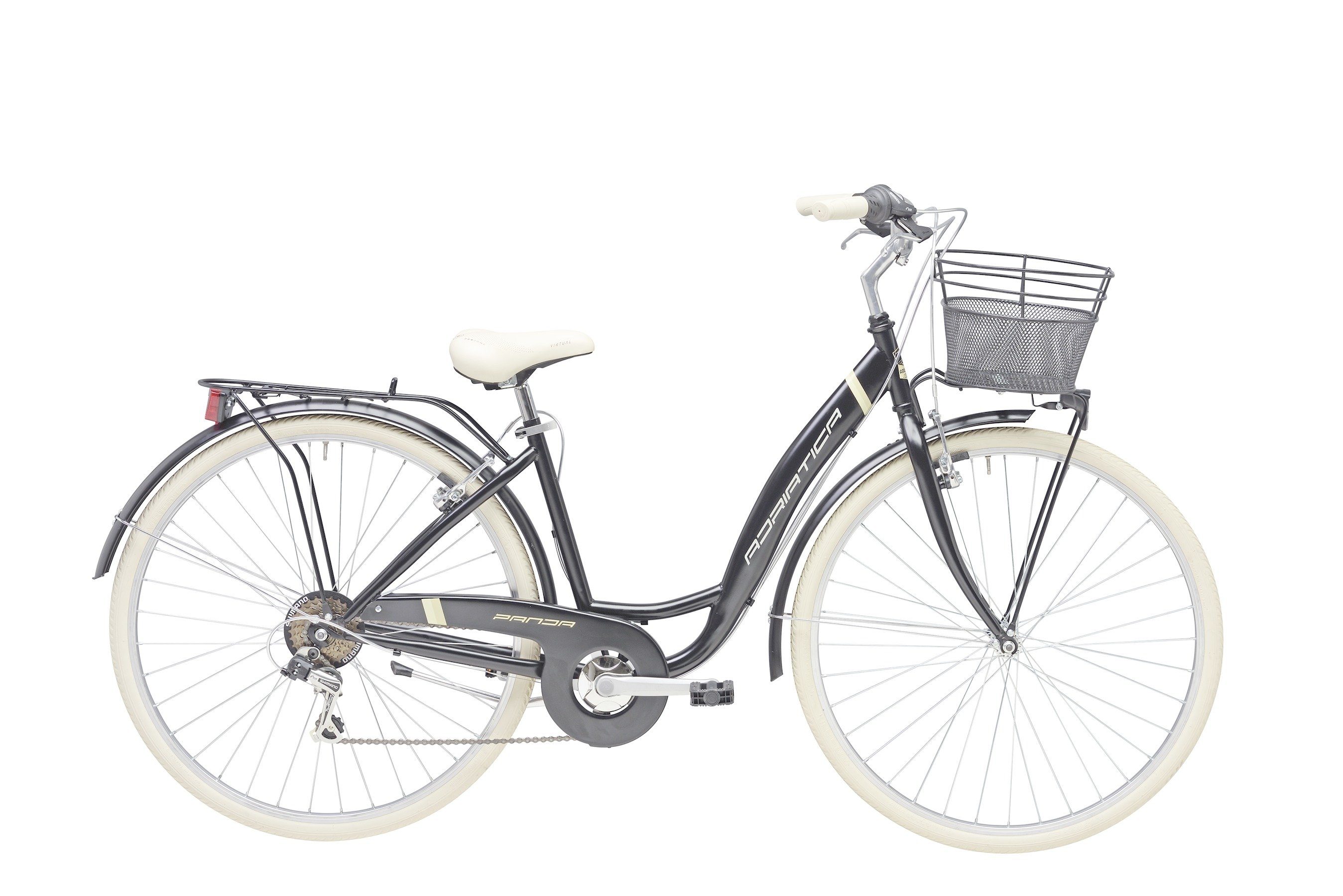 Adriatica Cityrad, 6 Gang Shimano, Kettenschaltung, Cityfahrrad 26 Zoll PANDA