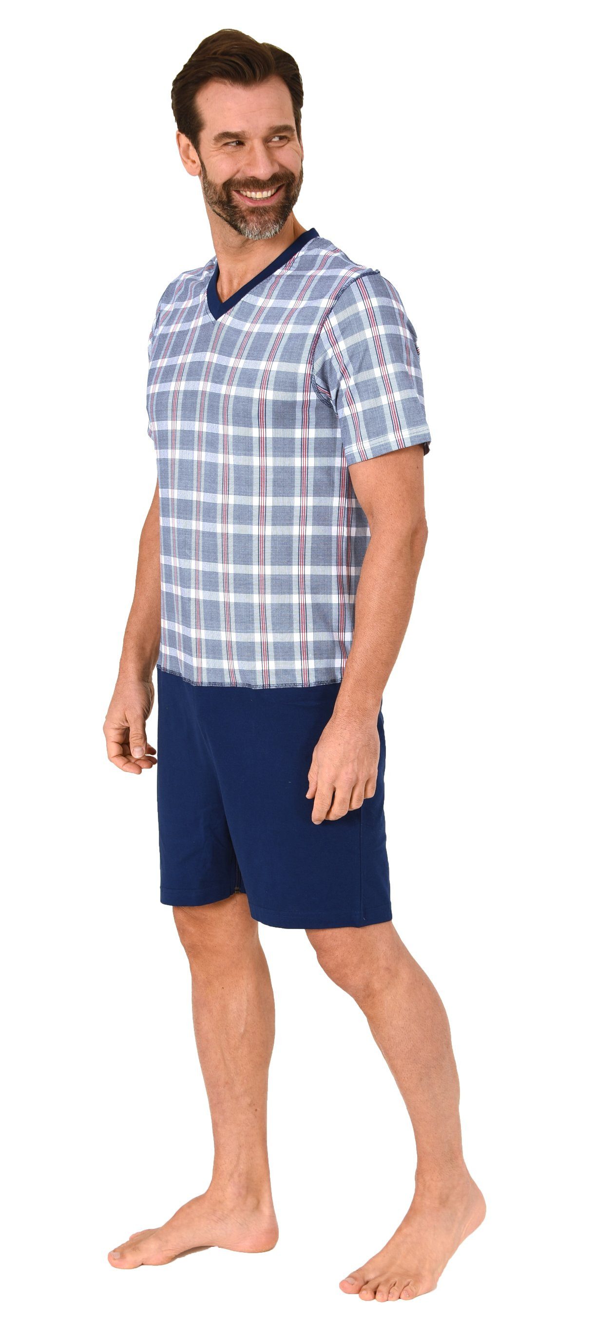 Normann Care Pyjama Herren Pflegeoverall kurzarm günstig online kaufen