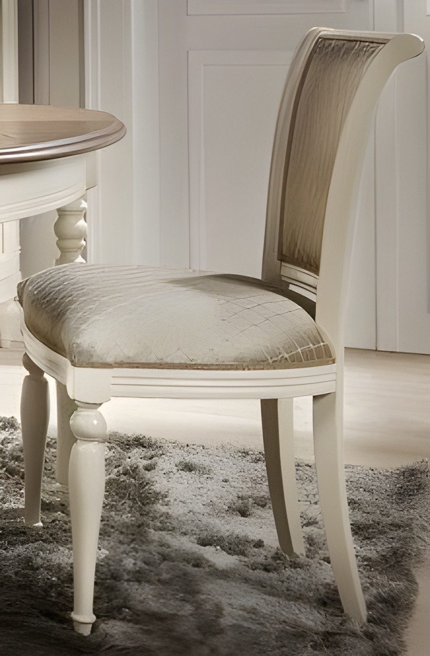 Xlmoebel Sitzgruppe Hochwertiger Esszimmerstuhl mit königlichem Design FL-14, Hergestellt in Europa