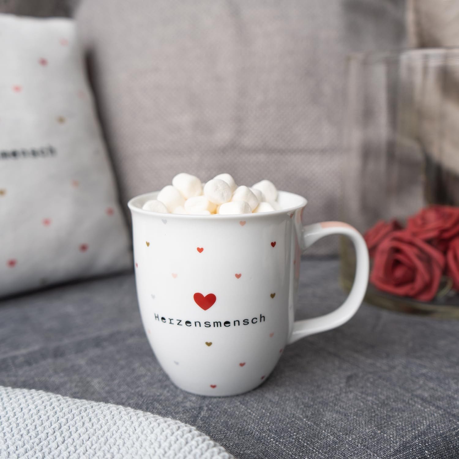 Sheepworld Tasse Tasse Tee- Kaffeetasse Kaffeebecher 40cl Geschenk Sheepworld, Material: Porzellan