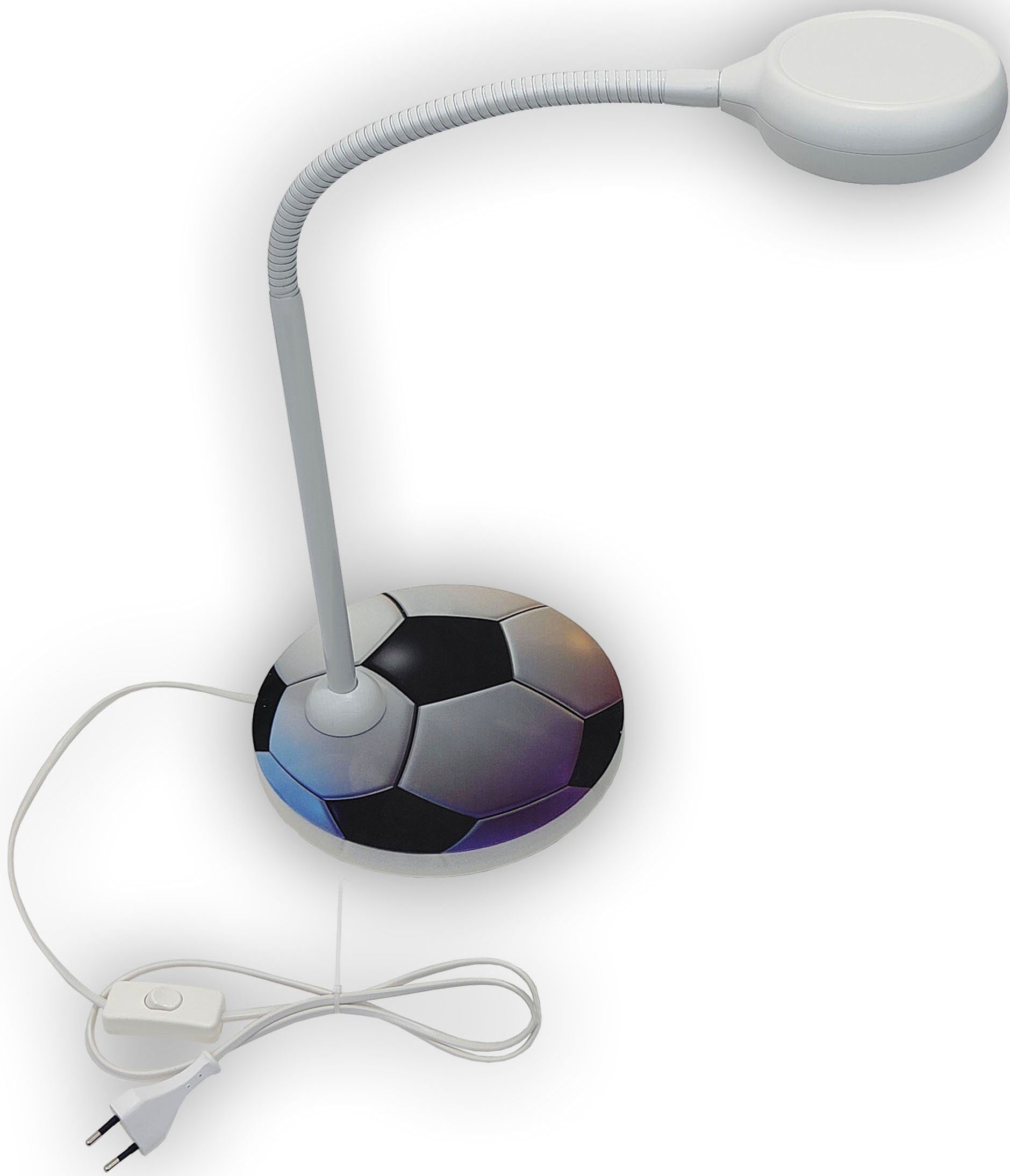 niermann Tischleuchte Fußball, Kinderzimmer, Kinderlampe