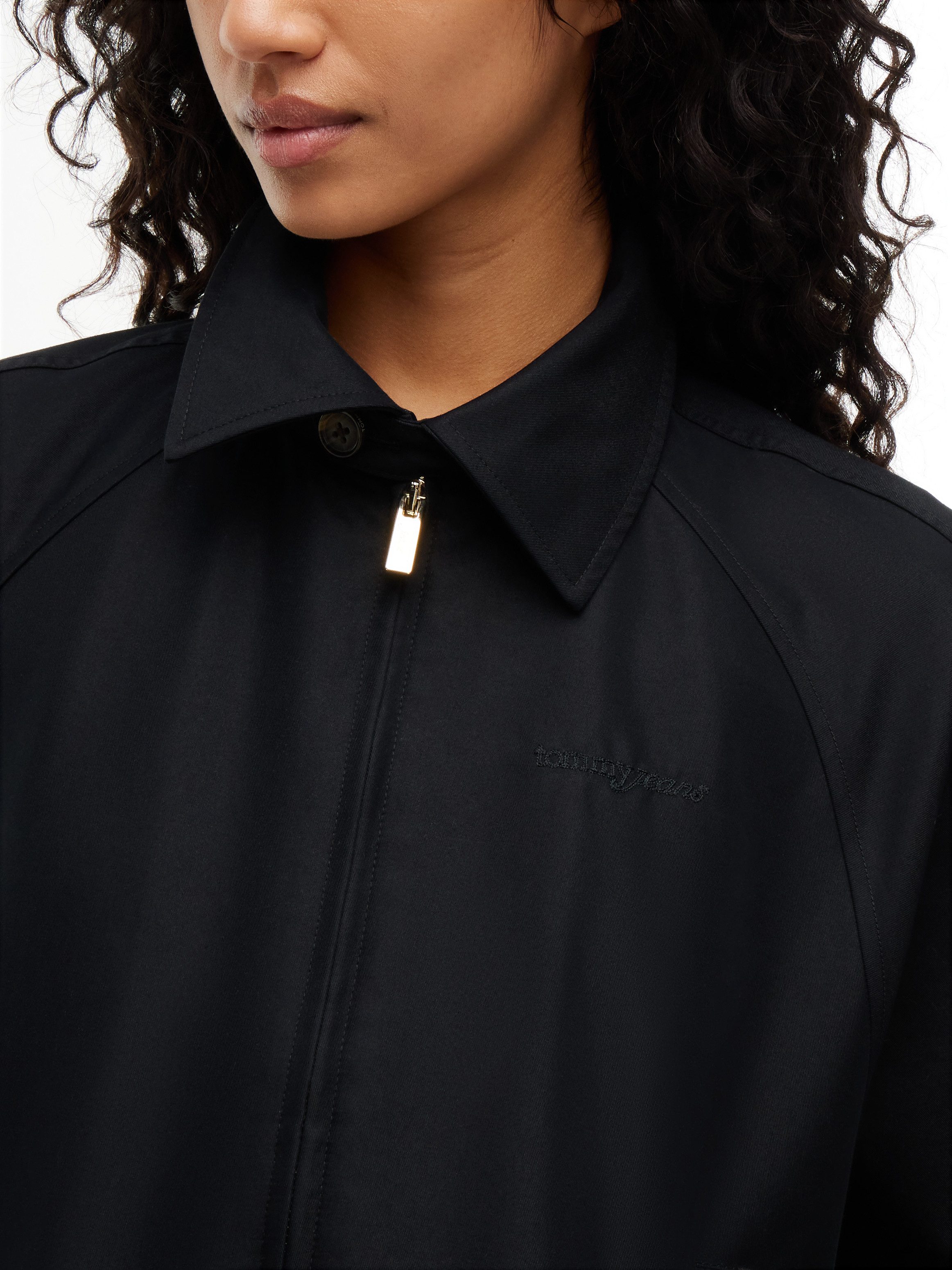 Tommy Jeans Blouson TJW SCRIPT COACH JACKET Baumwollmischung