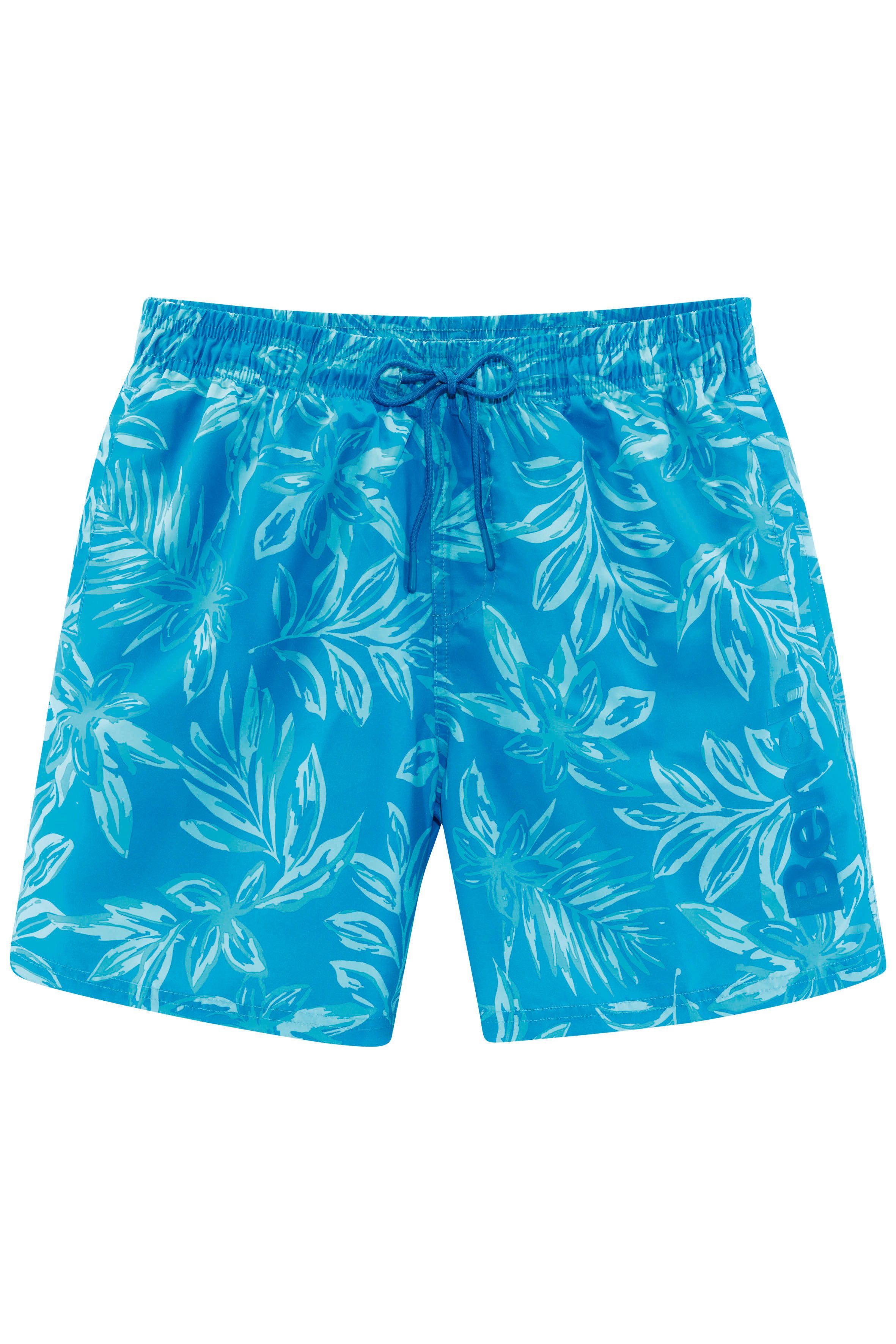 Bench. Badeshorts mit modernem Hawaii-Print