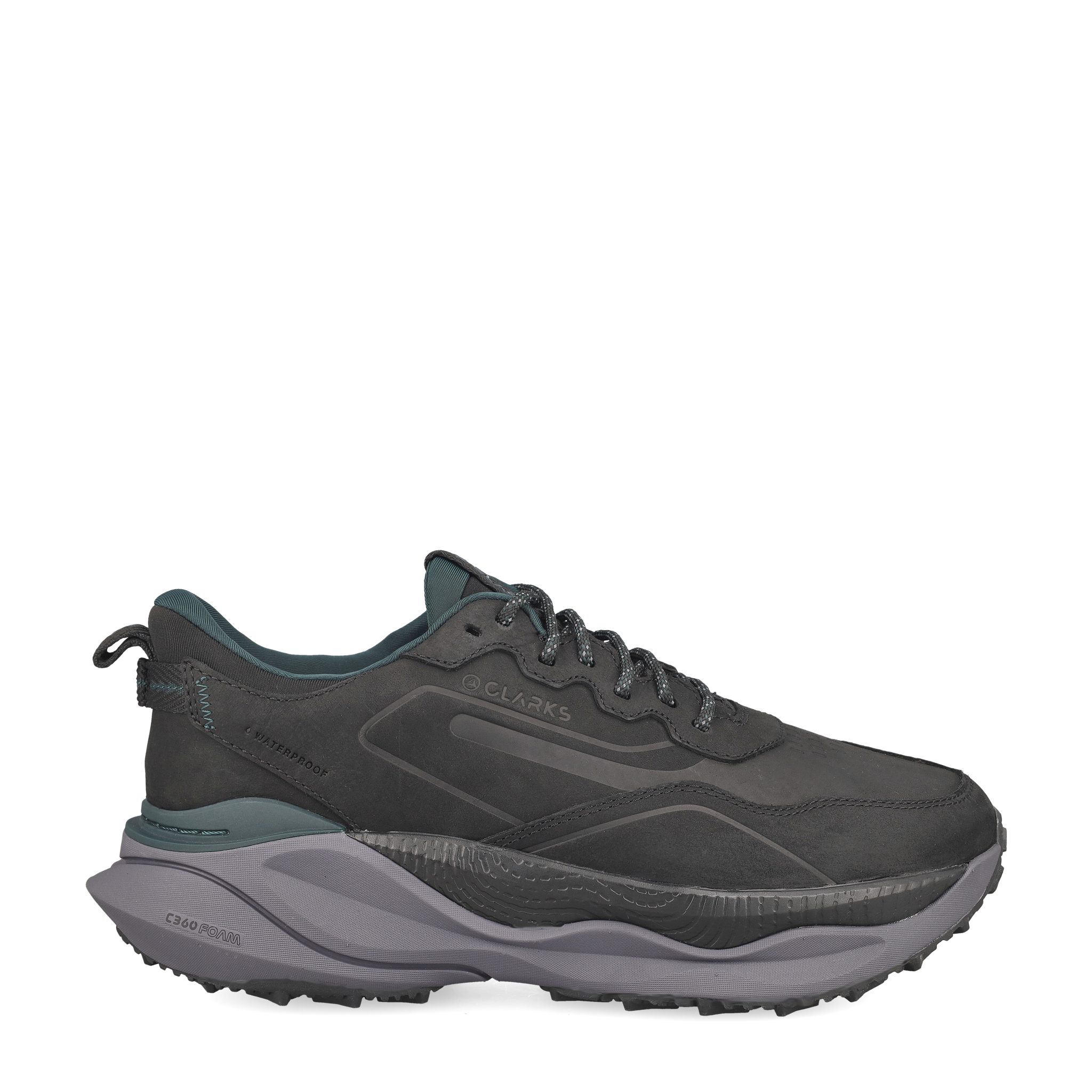Clarks Clarks Pace TrailLoWP 26320176 7, Sneaker, Schwarz, Herren Sneaker