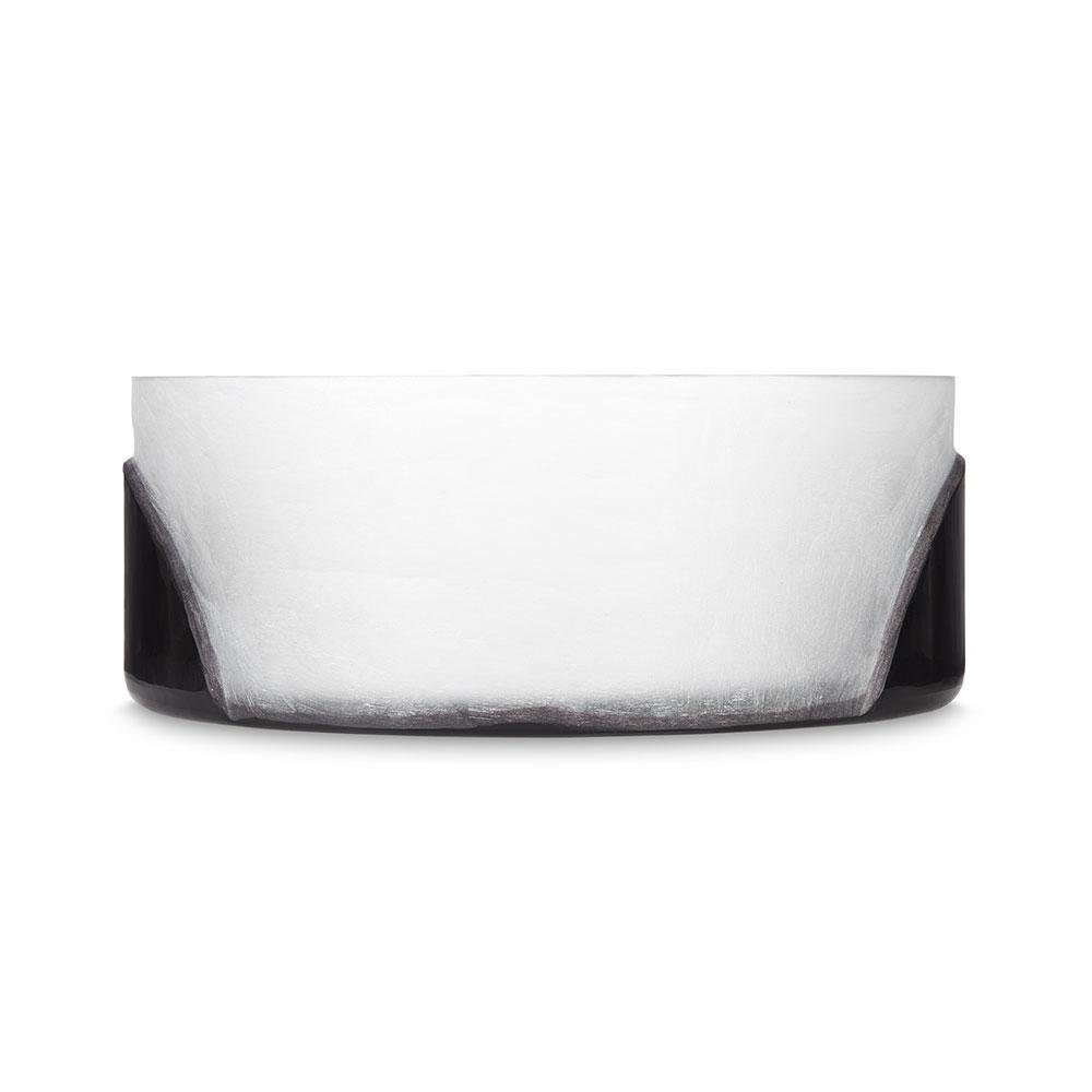 Tom Dixon Servierschale Schale Carved Schwarz