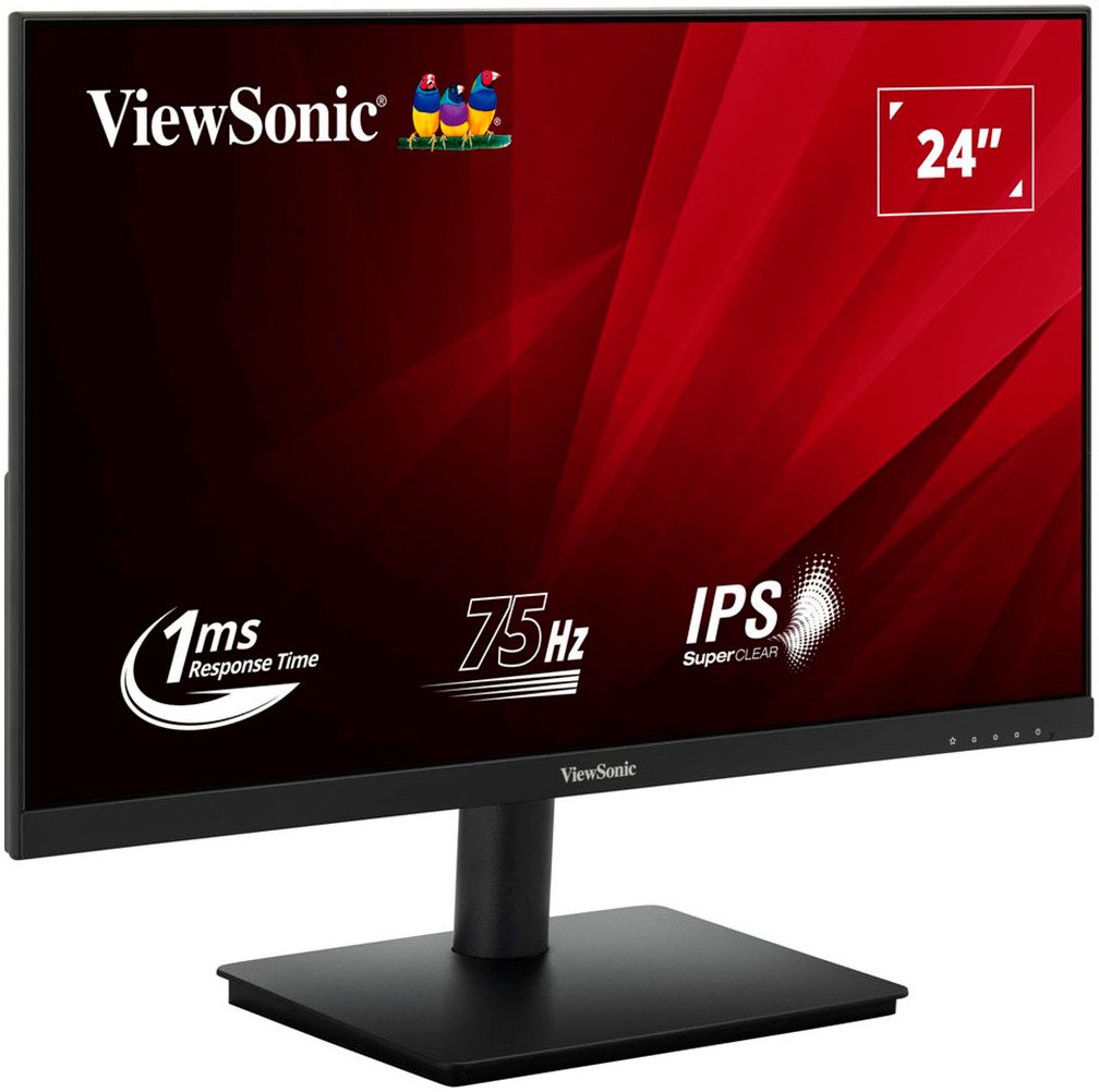 Viewsonic VS19971(VA240-H-2) LED-Monitor (61 cm/24 ", 1920 x 1080 px, Full HD, 1 ms Reaktionszeit, 75 Hz, SuperClear® IPS)