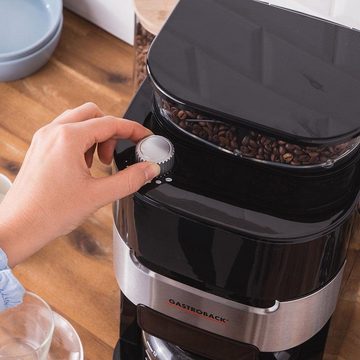 Gastroback Kaffeemaschine mit Mahlwerk 42711 S Grind & Brew Pro Thermo, 1l Kaffeekanne, Permanentfilter 1x4