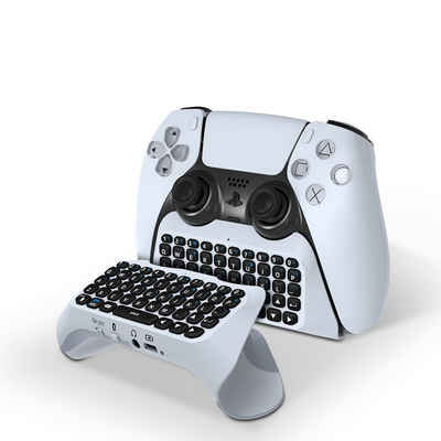 Tadow Wireless Controller Tastatur für PS5,Bluetooth-Tastatur,PS5-Zubehör PlayStation 5-Controller (für PS5-Sprachchat,Informationen senden)