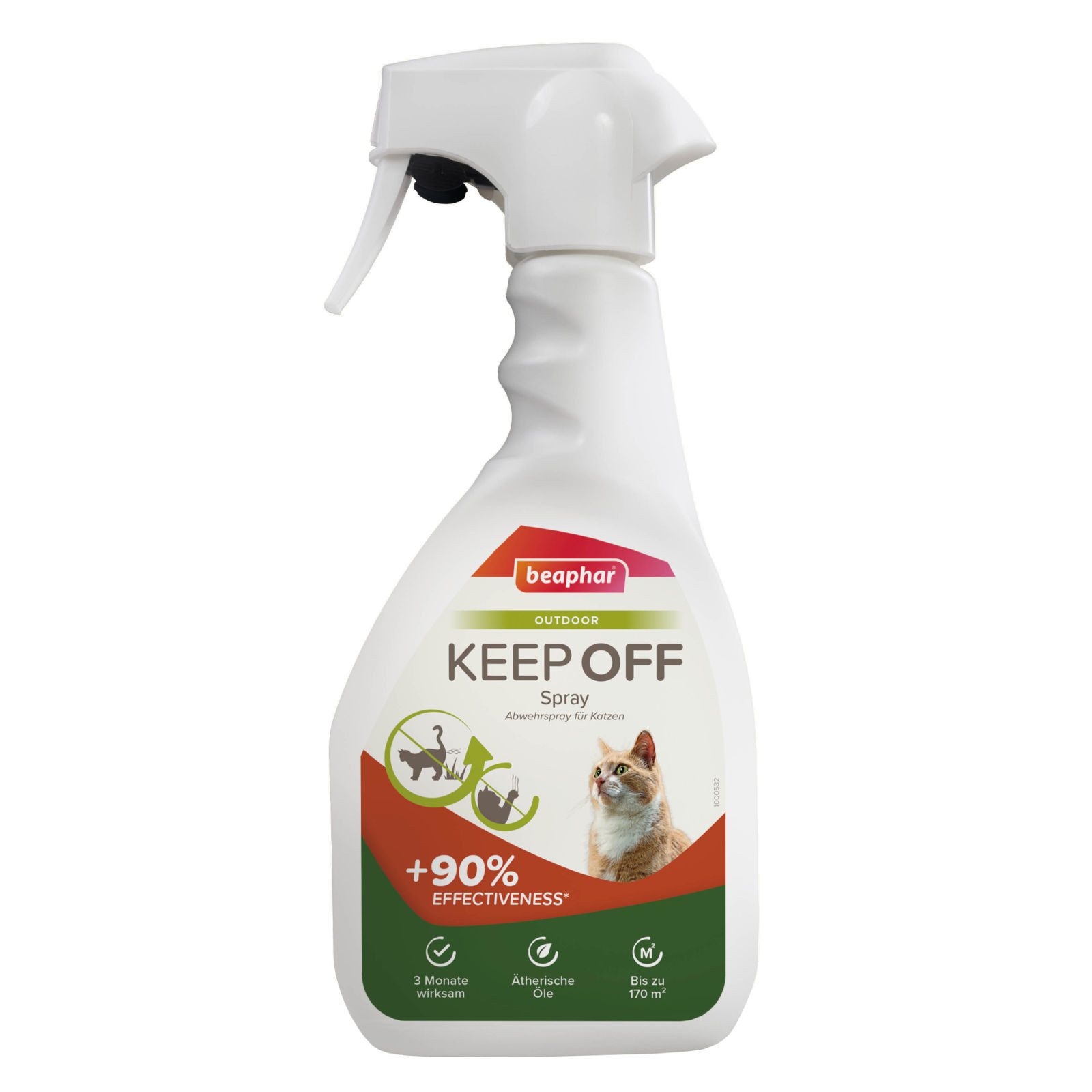 beaphar Vergrämungsmittel KEEP OFF Outdoor Fernhalte-Spray für Katzen, 500 ml, 500 ml