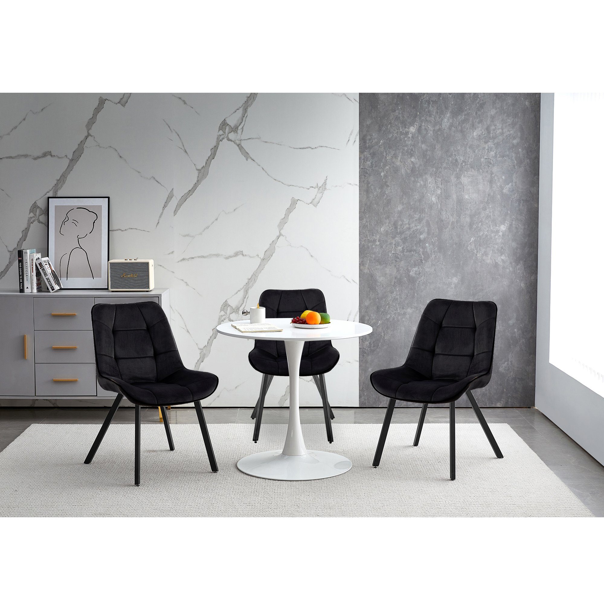 TRISENS Polsterstuhl Iris (Set, 3 St), günstig online kaufen
