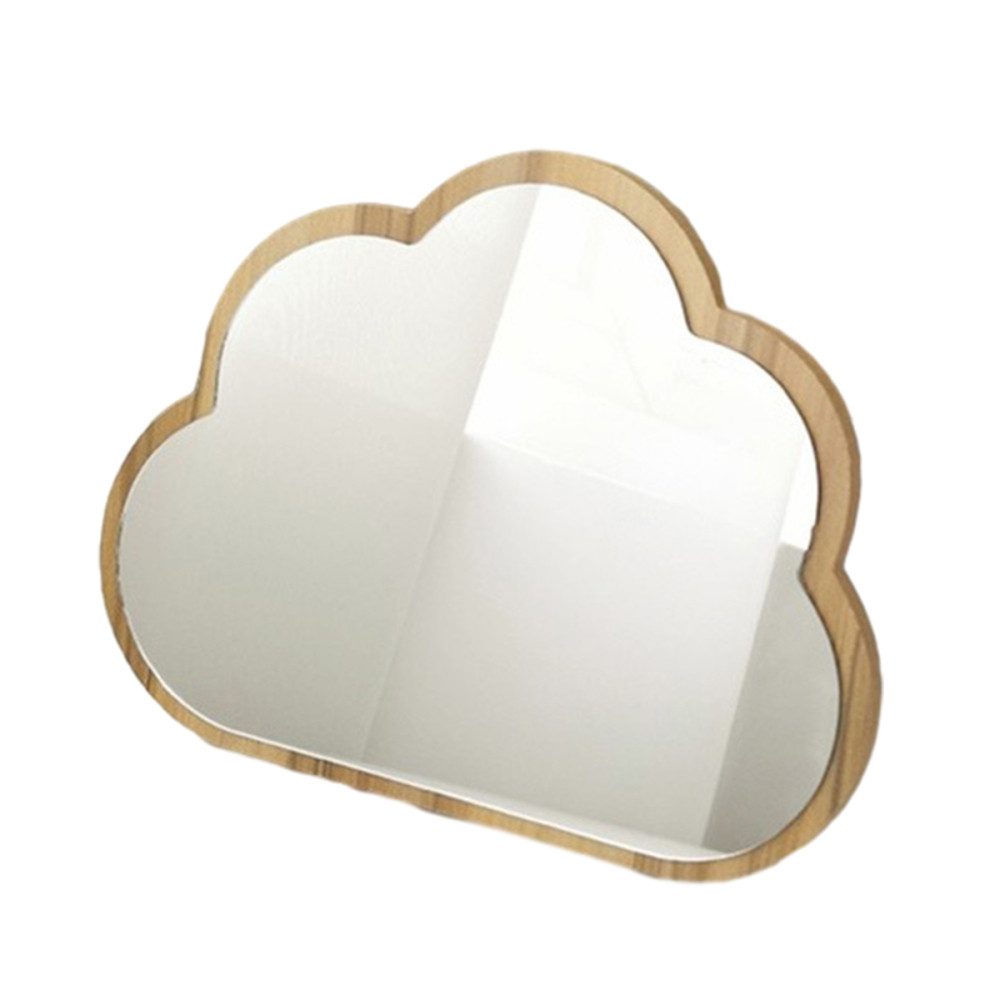 Truyuety Wandspiegel Wolkenspiegel für Raumdekoration, kleiner Acrylspiegel