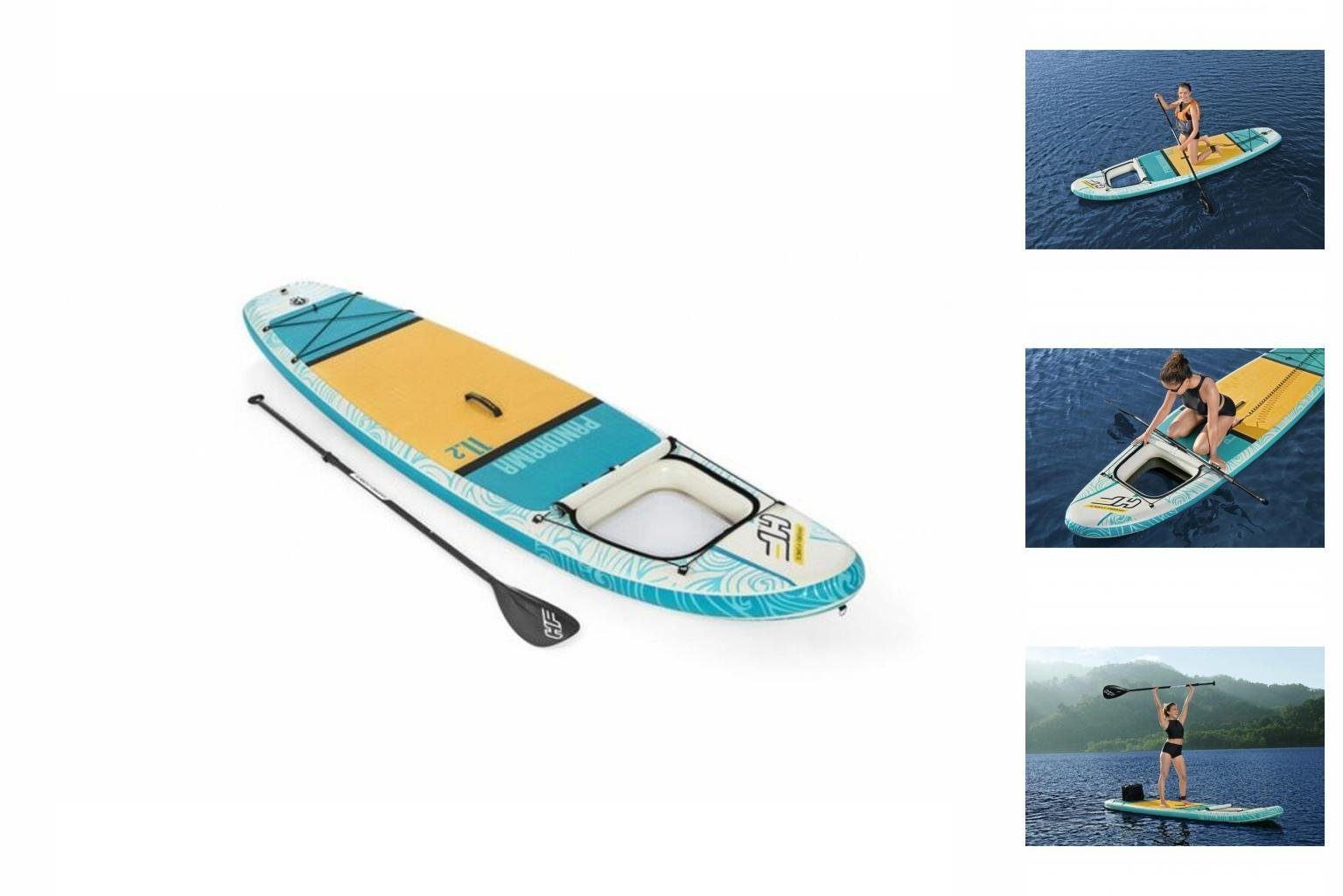 Bestway Schlauchboot Paddel Surfbrett Bestway 65363 Suppe Standup-Paddle Board | SUP-Boards