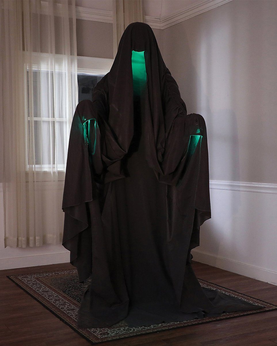 Horror-Shop Dekofigur Leuchtendes Phantom mit Kapuze Animatronic 180cm